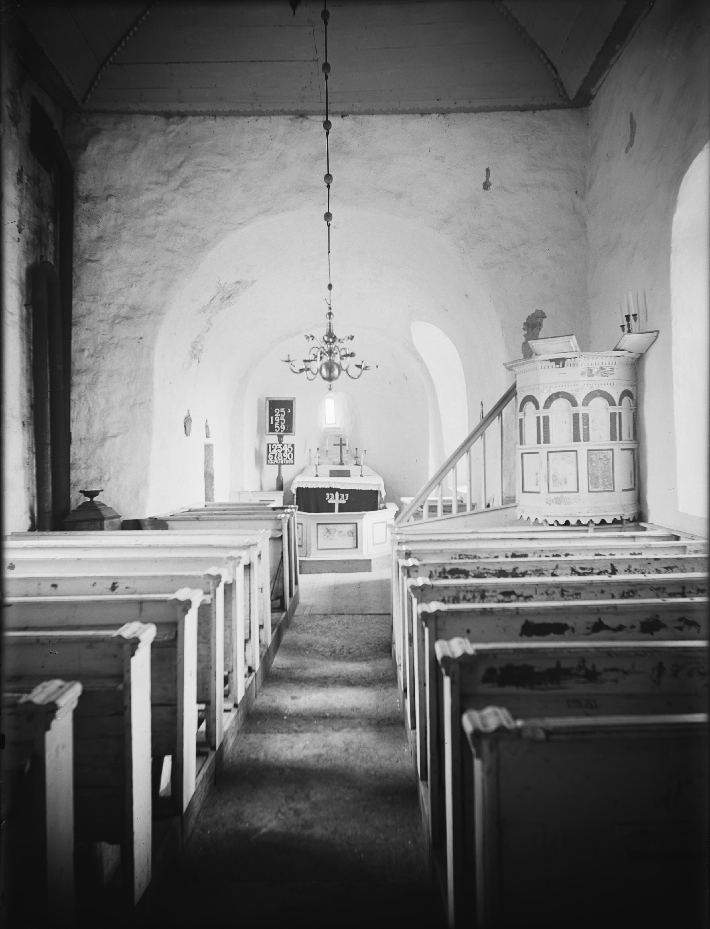 Axel Forssén, Eriksbergs gamla kyrka