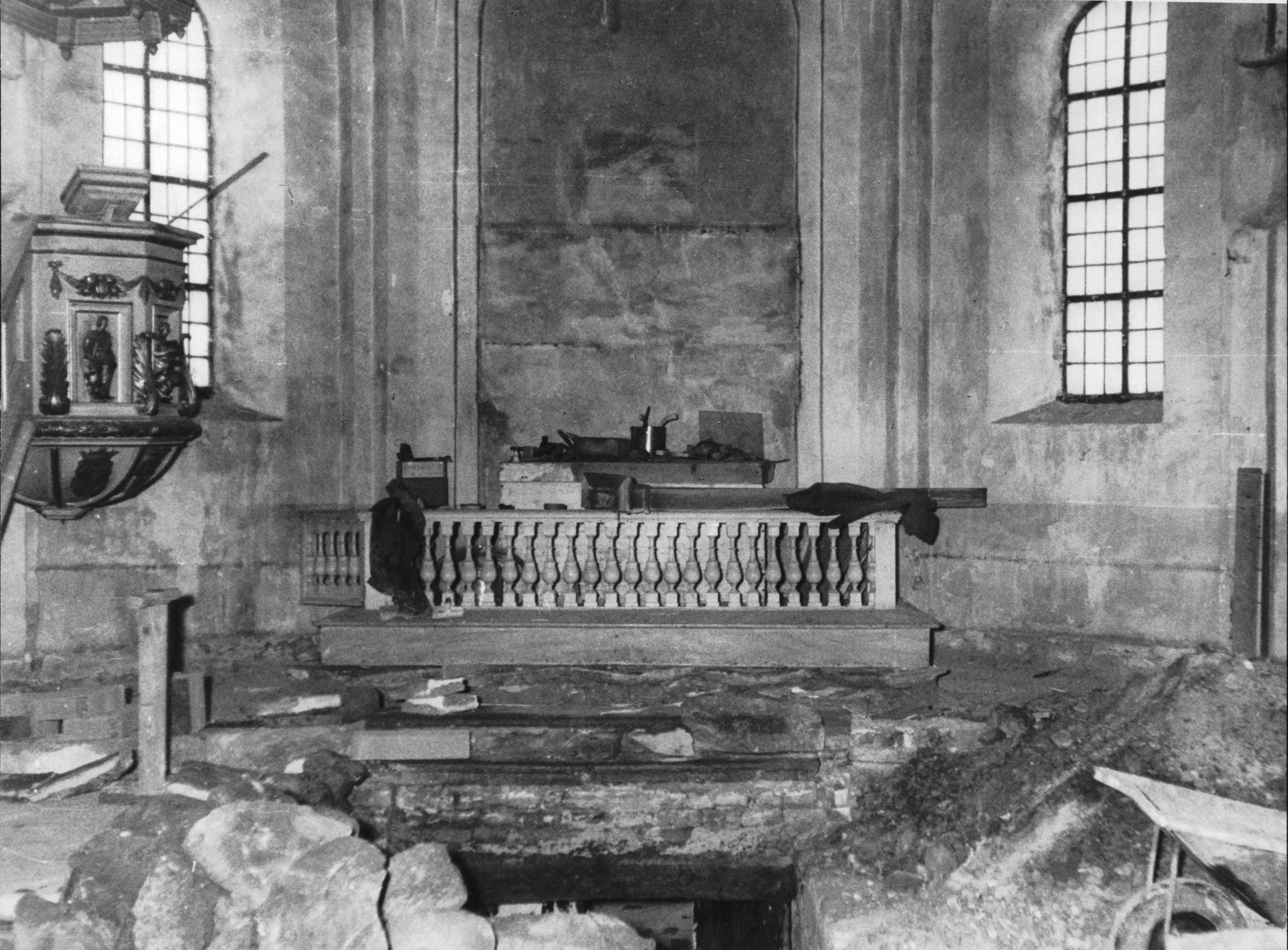 Bertil Waldén, Ödeby kyrka