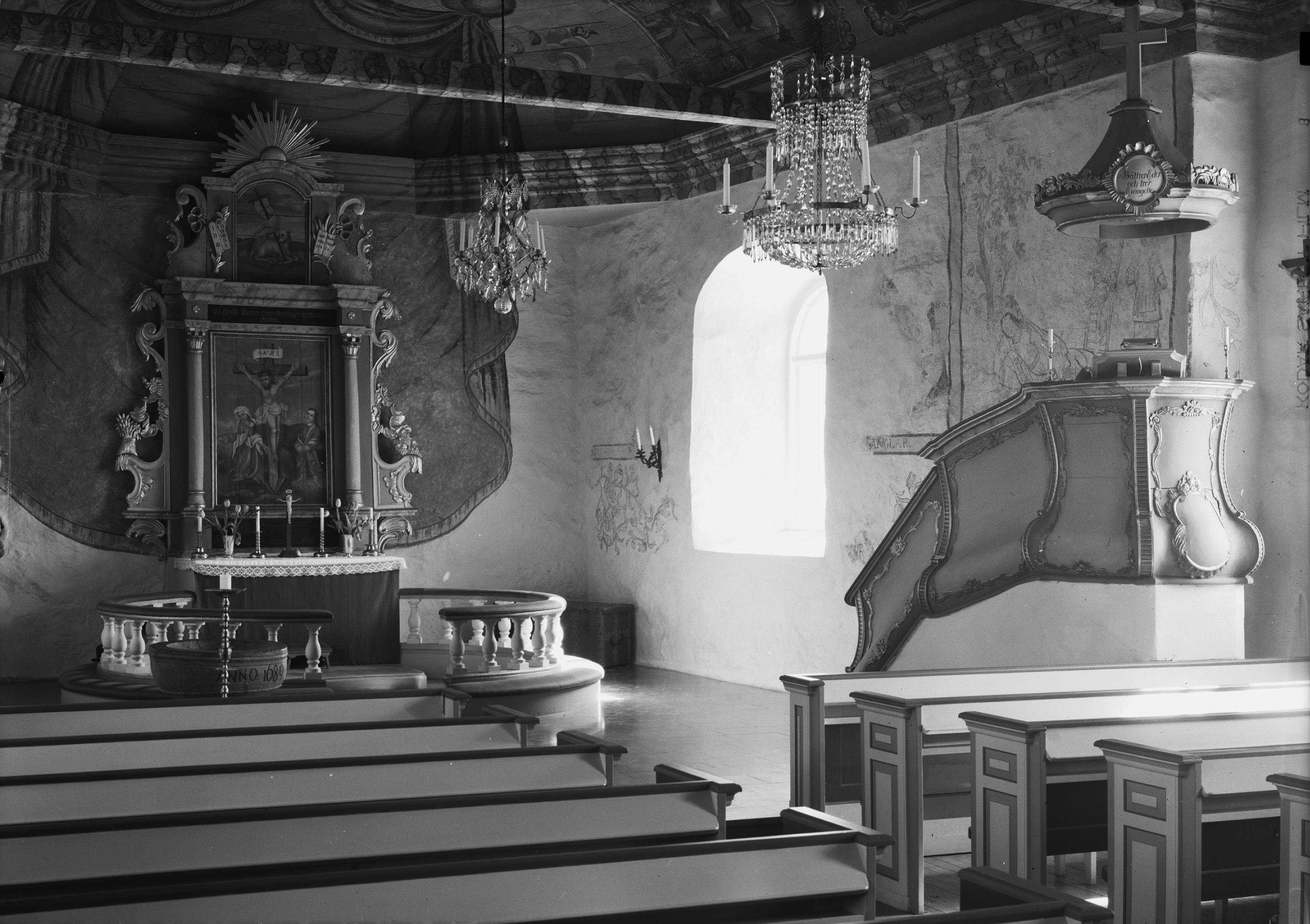 Harald Widéen, Bergums kyrka