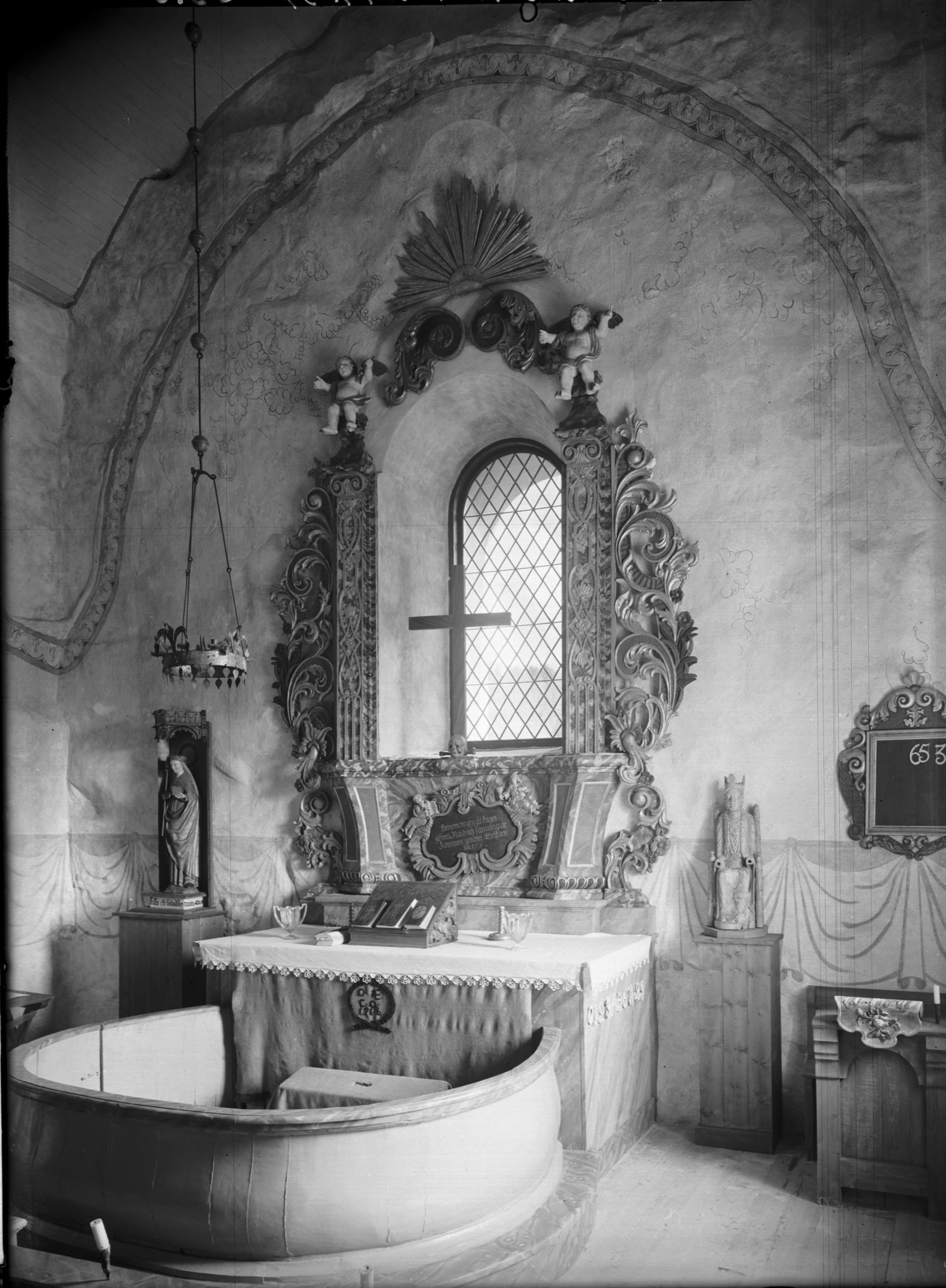 Nils Åzelius, Lidens gamla kyrka