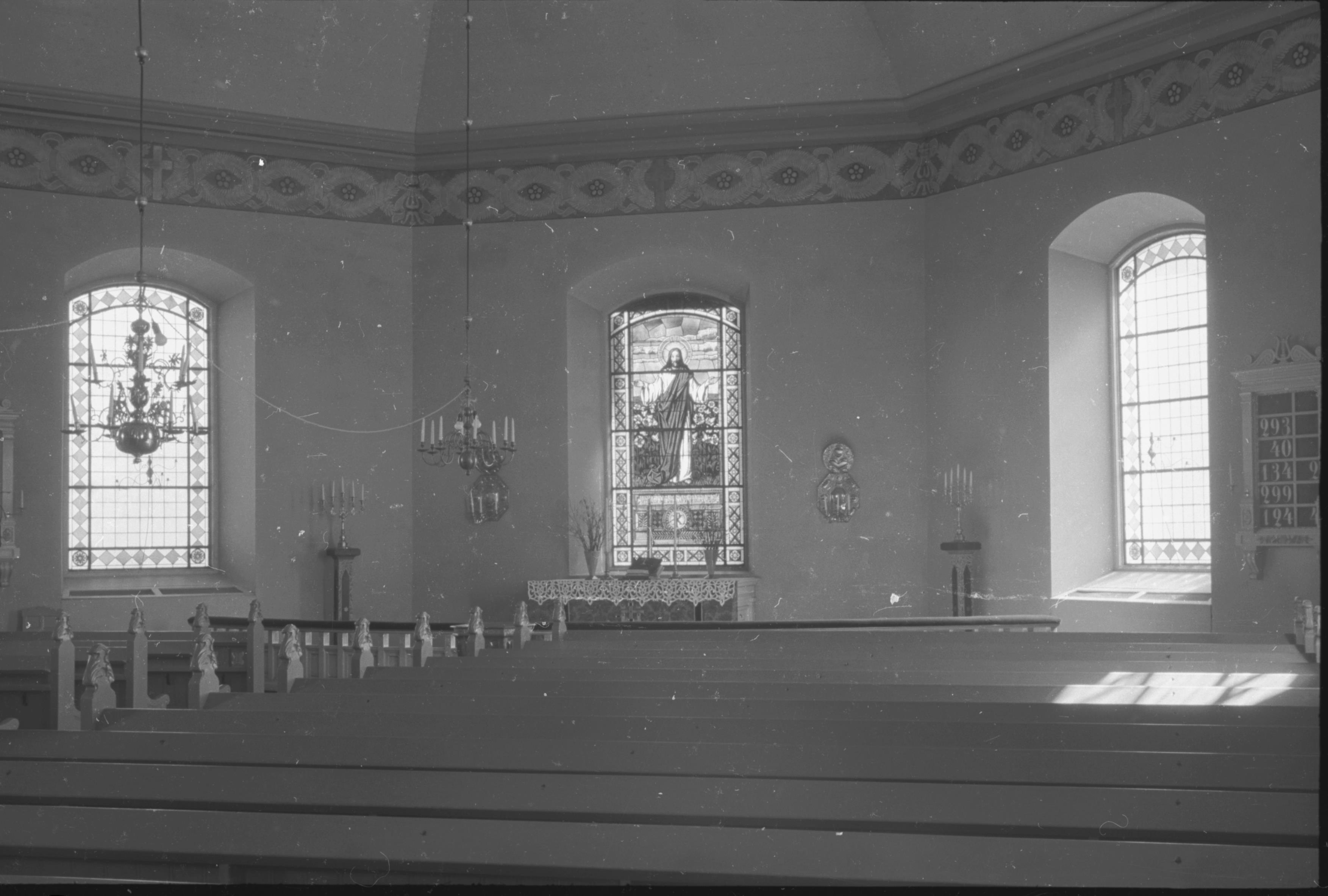 Bertil Berthelson, Vislanda kyrka