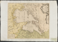 Charta öfwer sjön Wenern ...