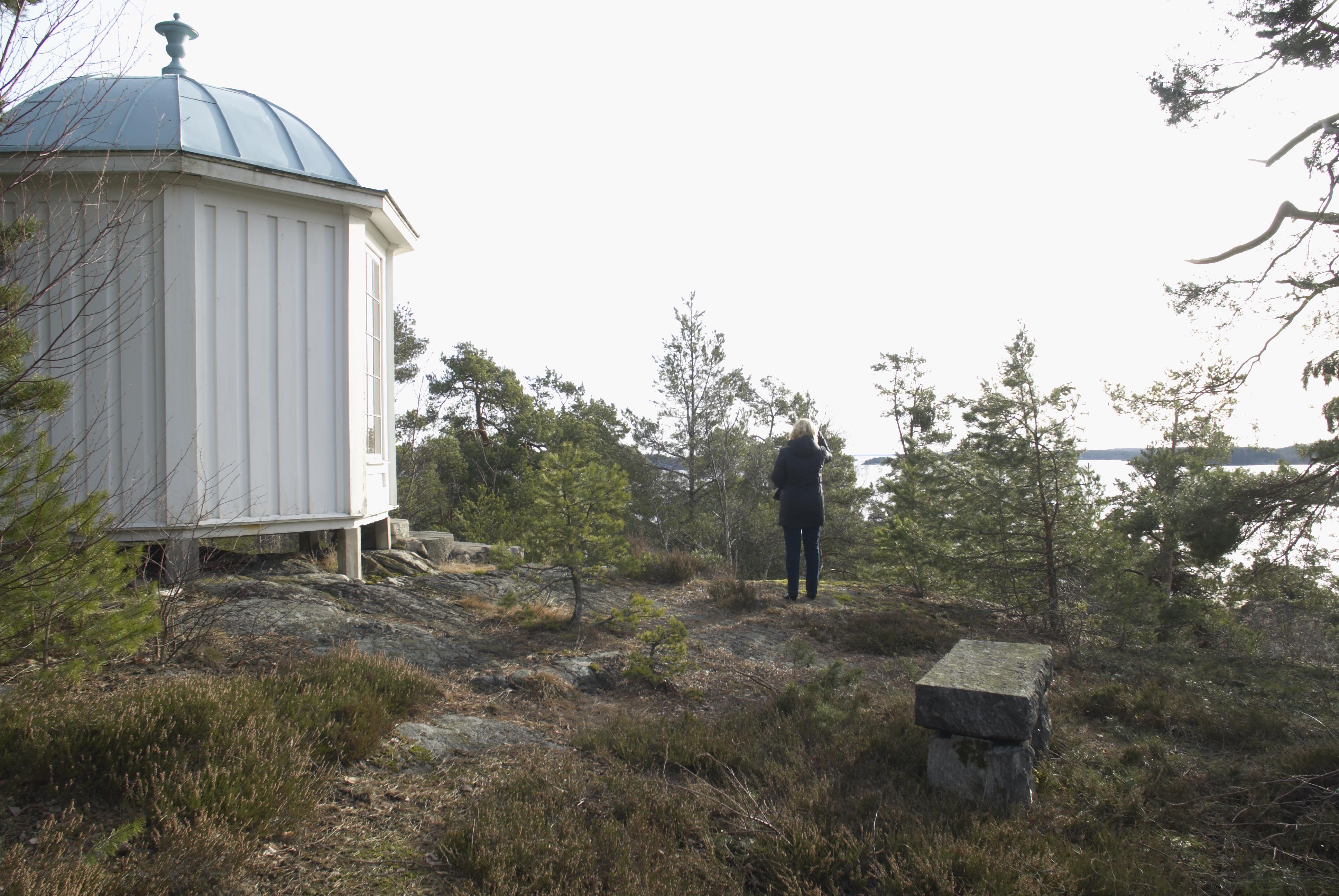 Bengt A Lundberg, Berga slott