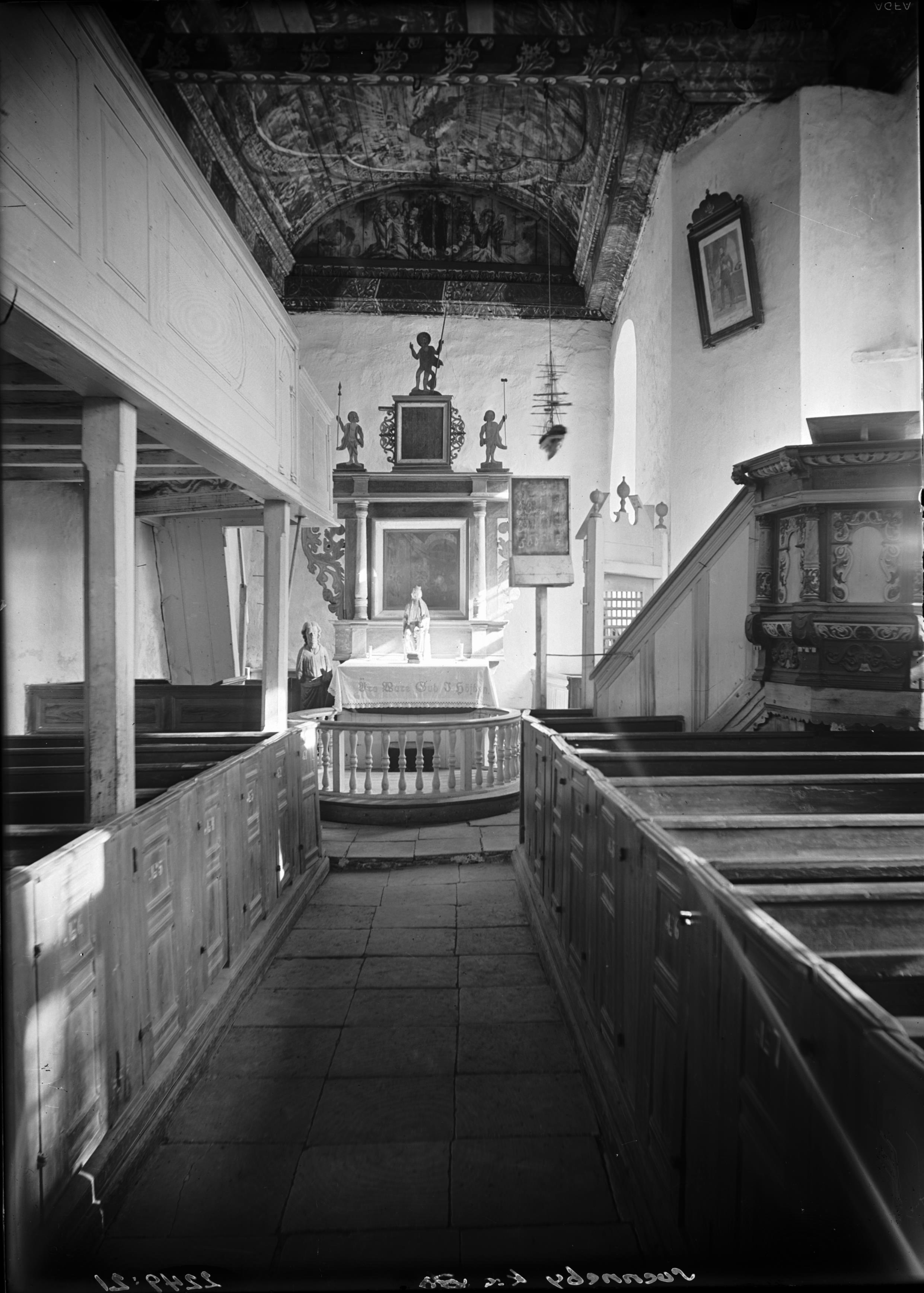 Axel Forssén, Svenneby gamla kyrka