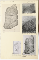 Överselö kyrkogård. Runsignum Sö 205