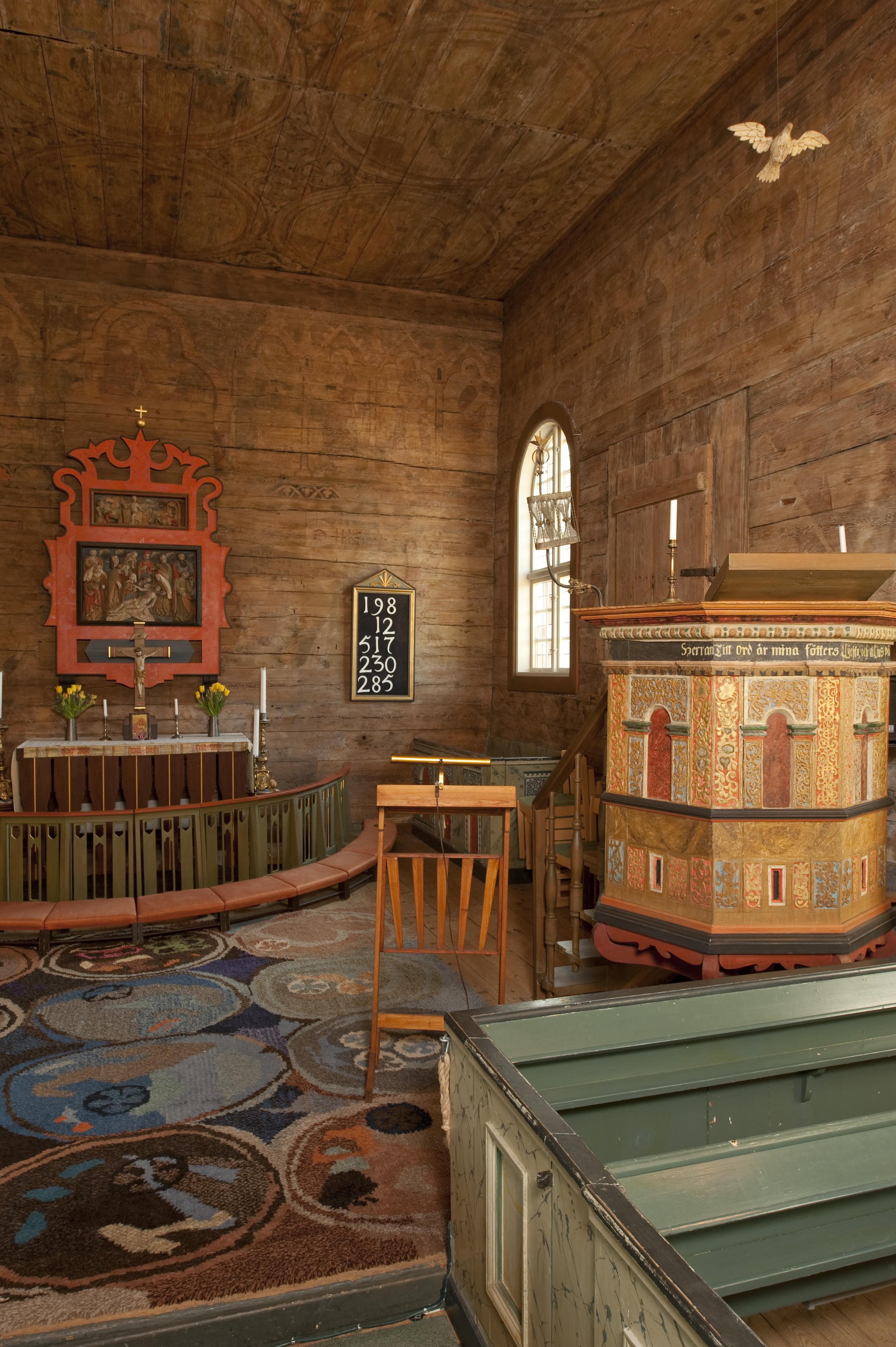 Bengt A Lundberg, Tidersrums kyrka