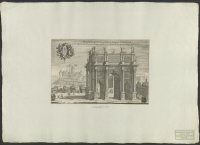 Triumfbåge vid drottning Kristinas kröning