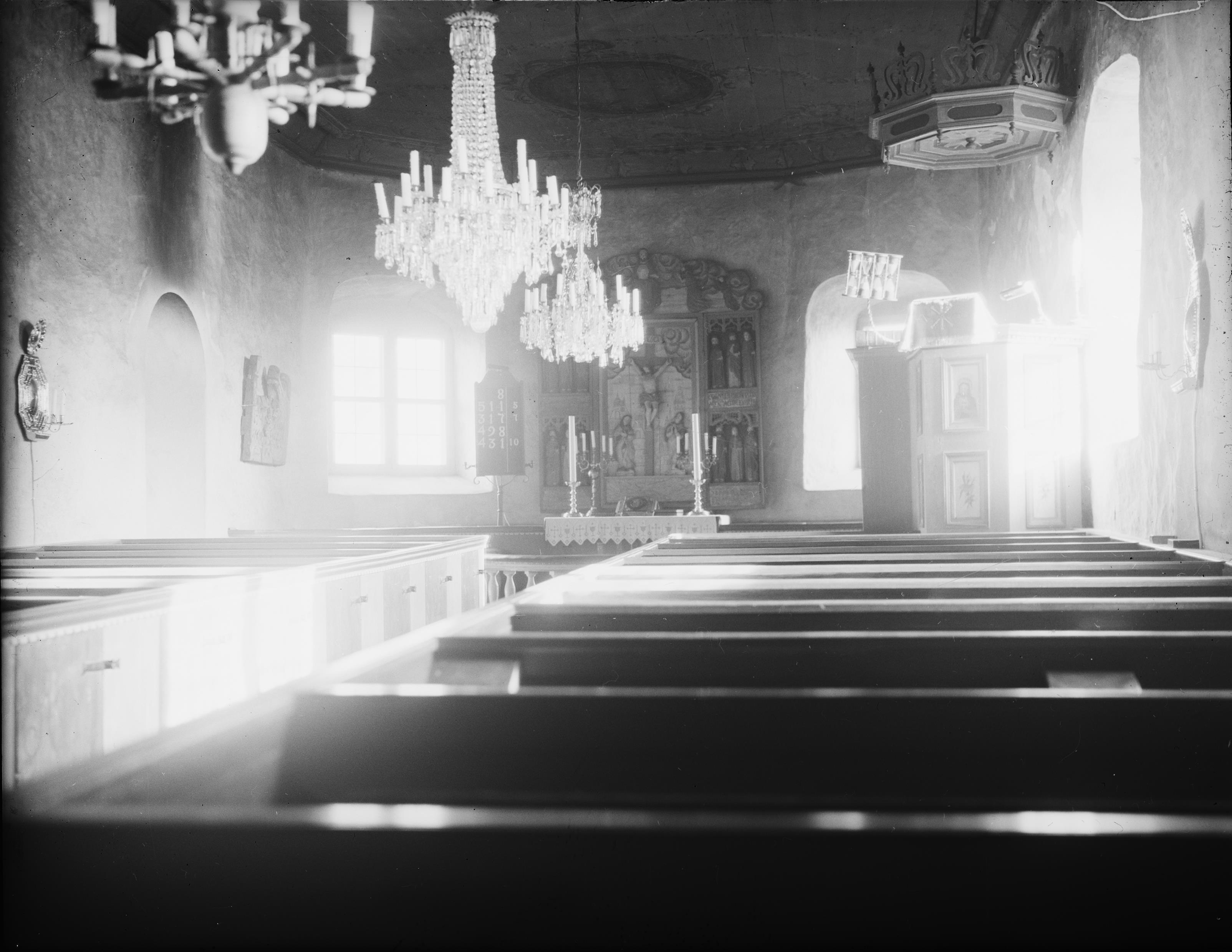 Olle Hellström, Vesene kyrka