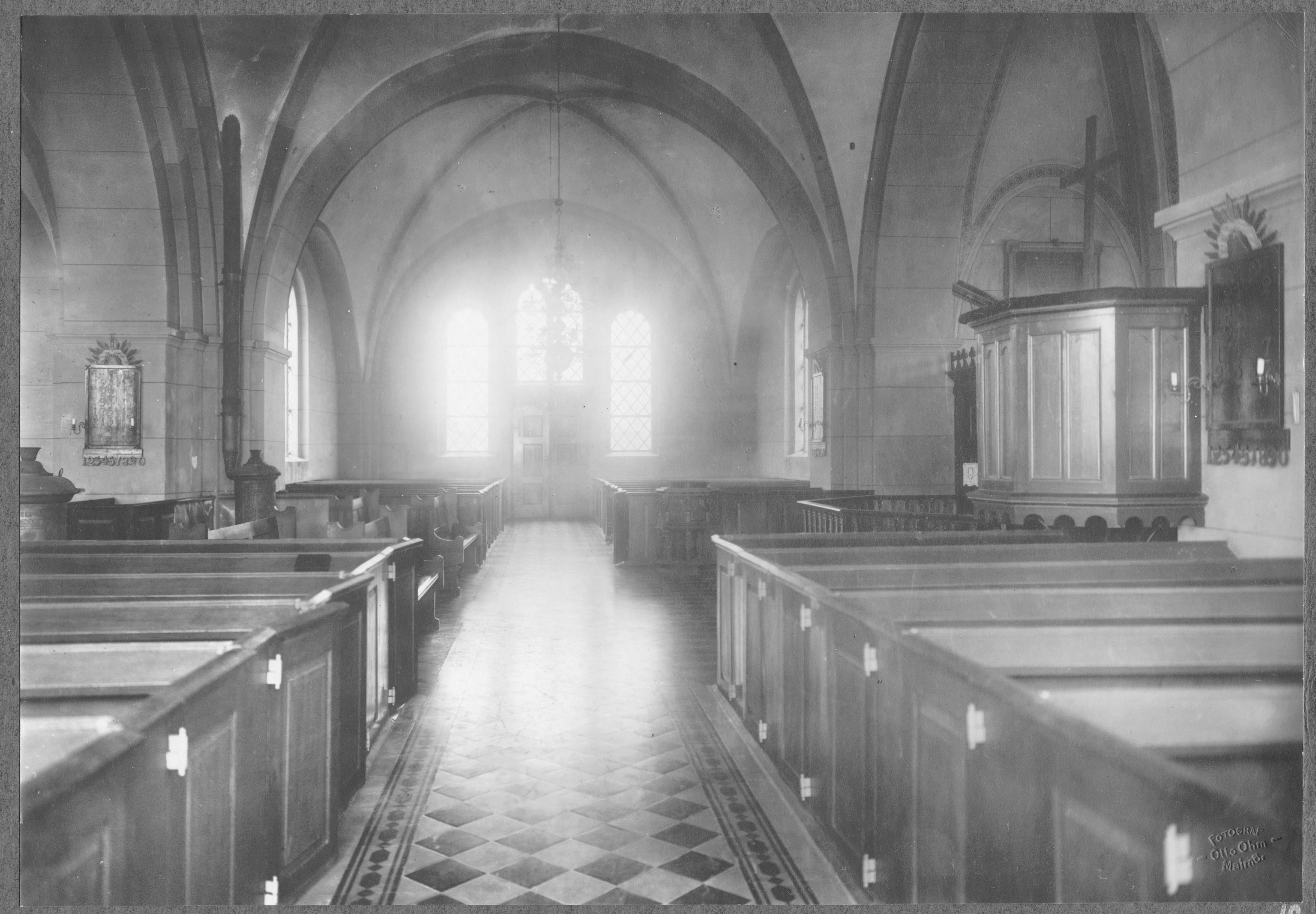 Otto Ohm, Södra Sallerups kyrka