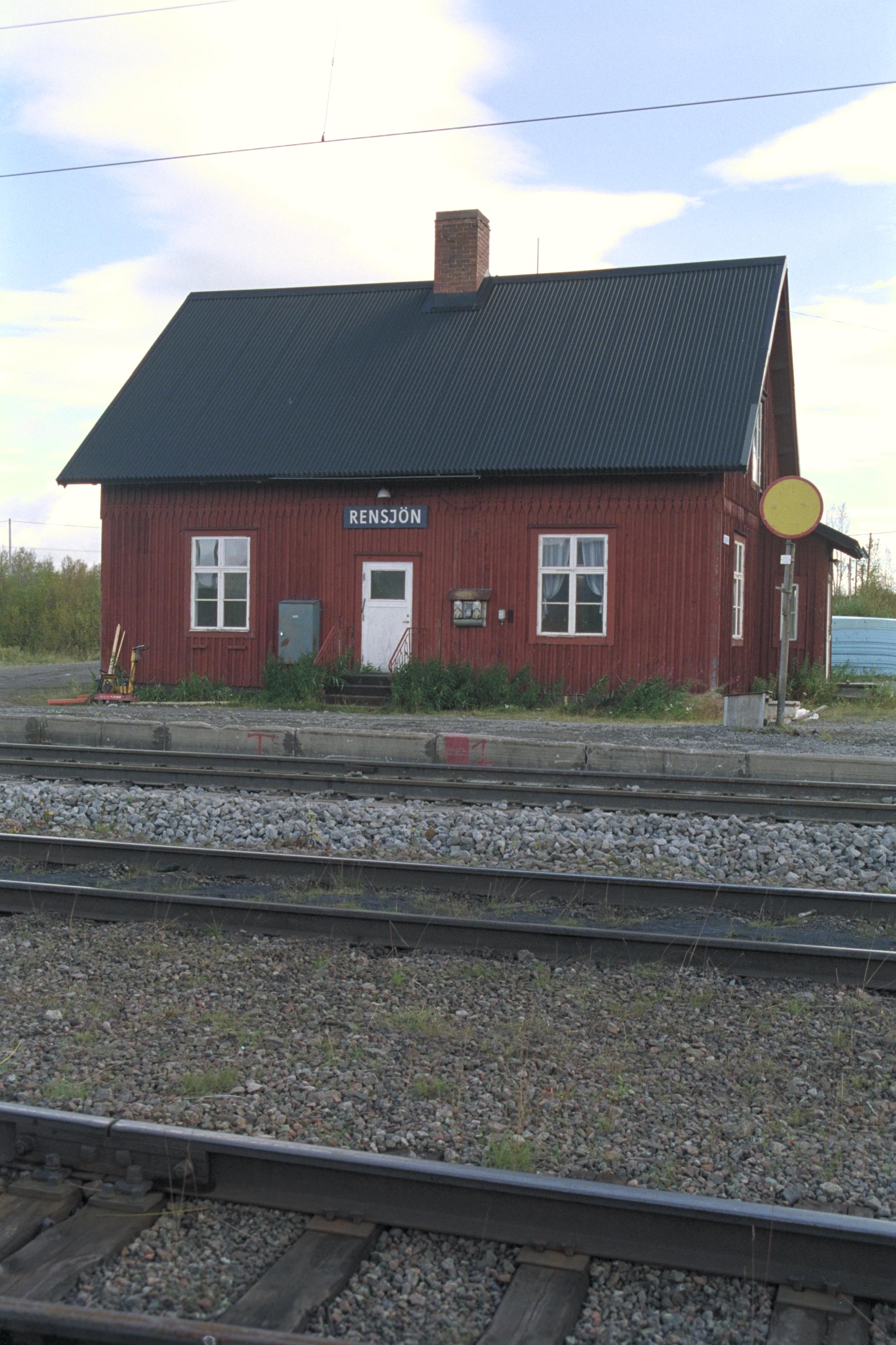 Bengt A Lundberg, Rensjöns station