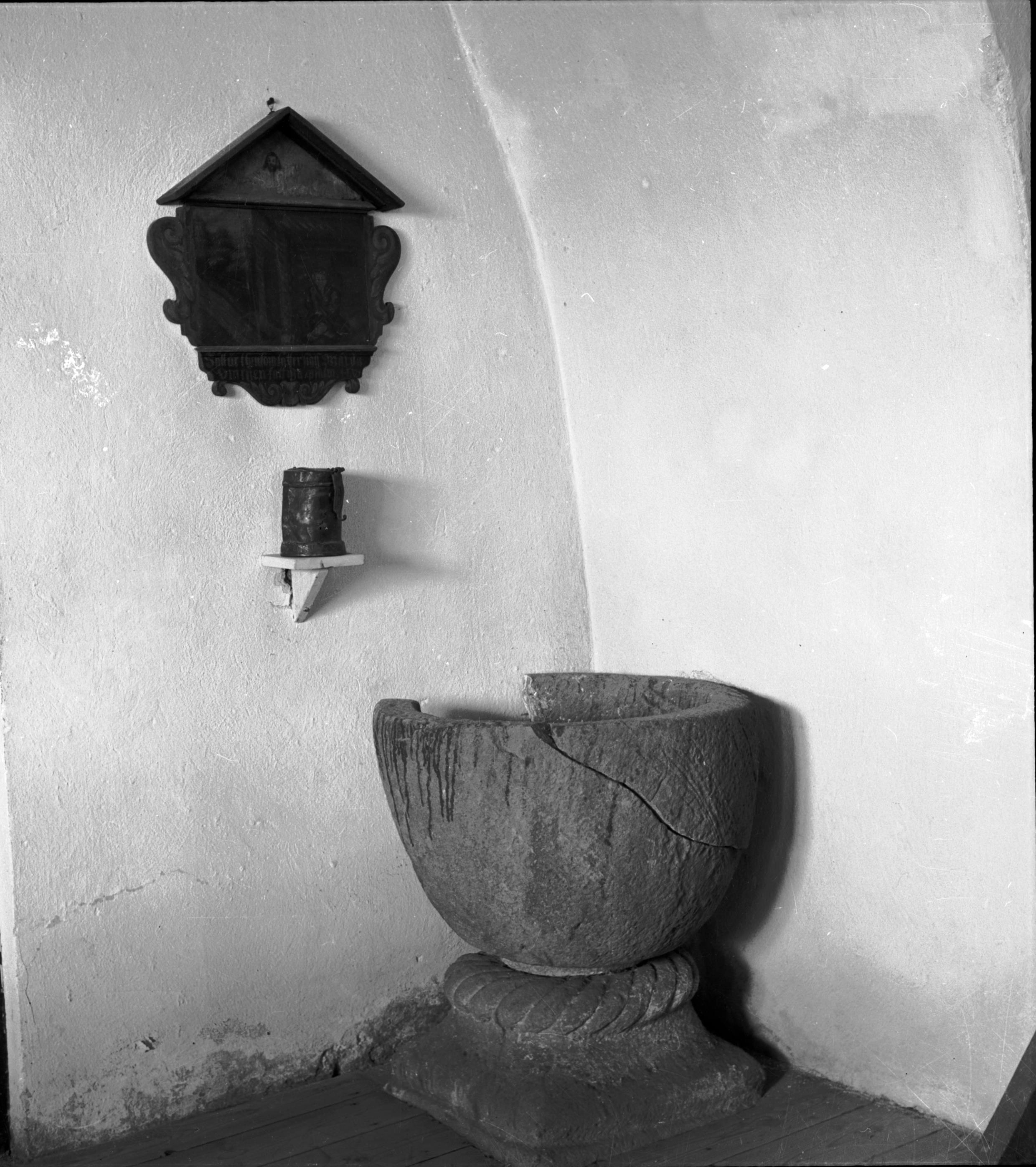 Ivar Schnell, Gåsinge kyrka