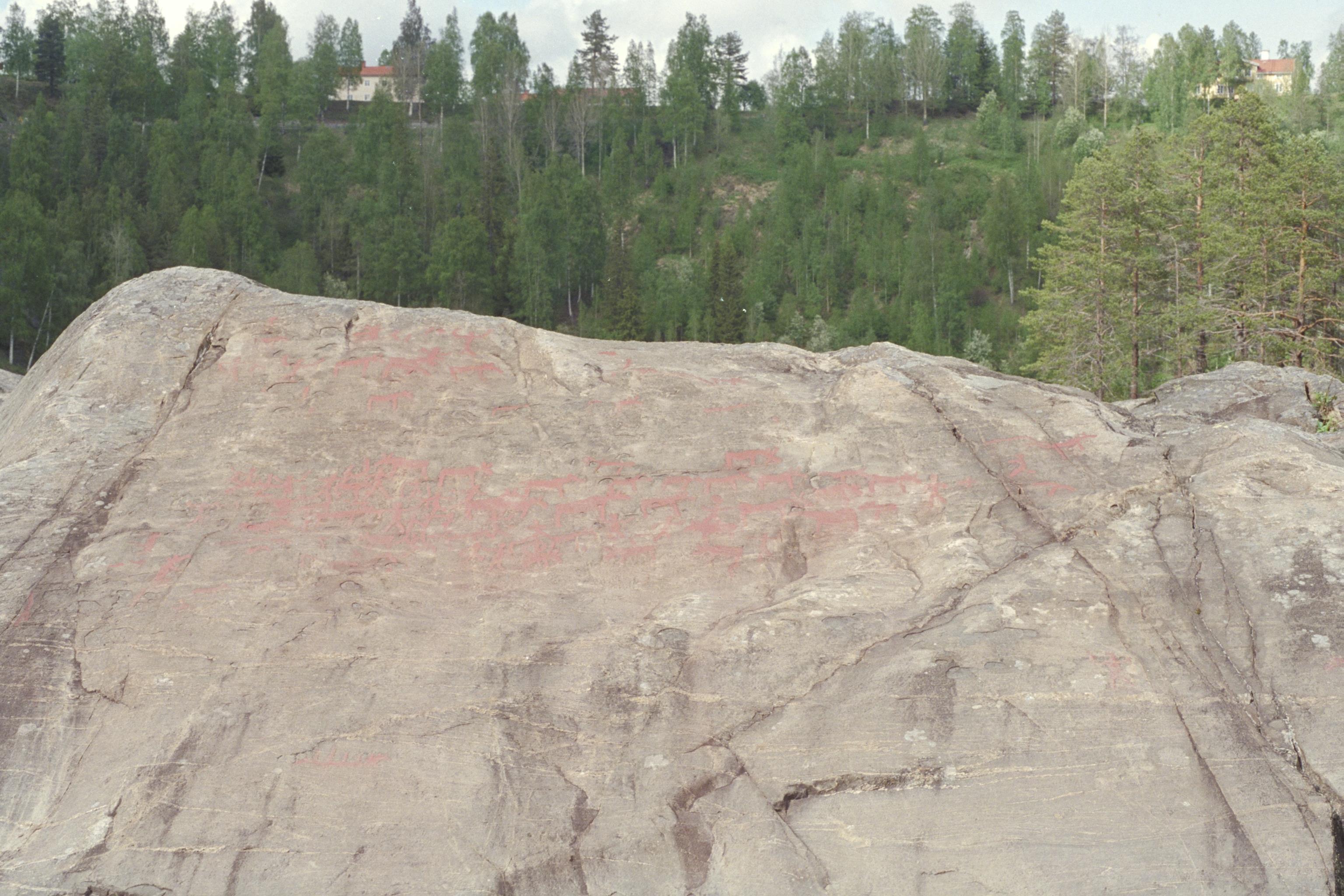 Bengt A Lundberg, Nämforsen, hällristningsområde