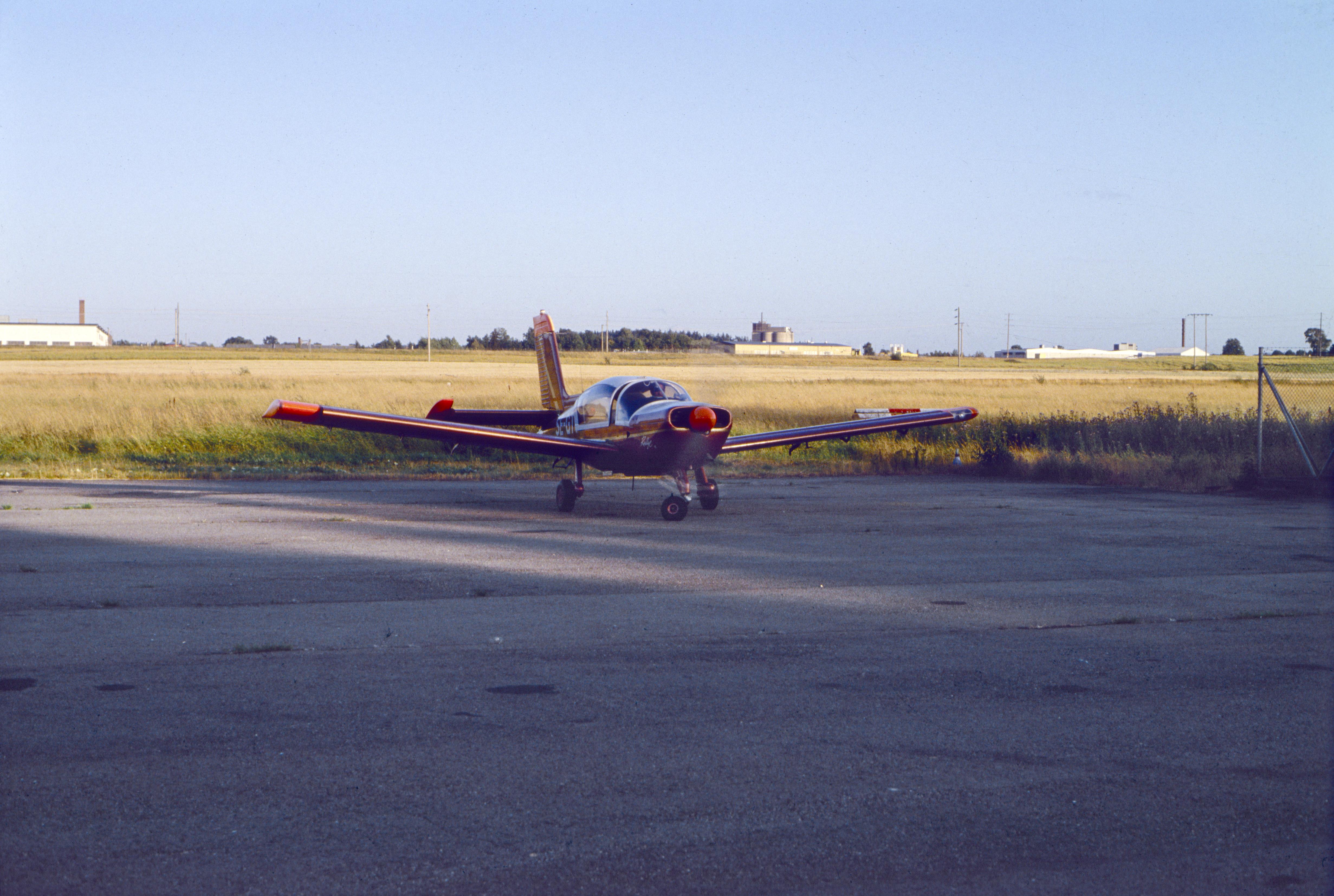 Jan Norrman, Vårgårda flygfält