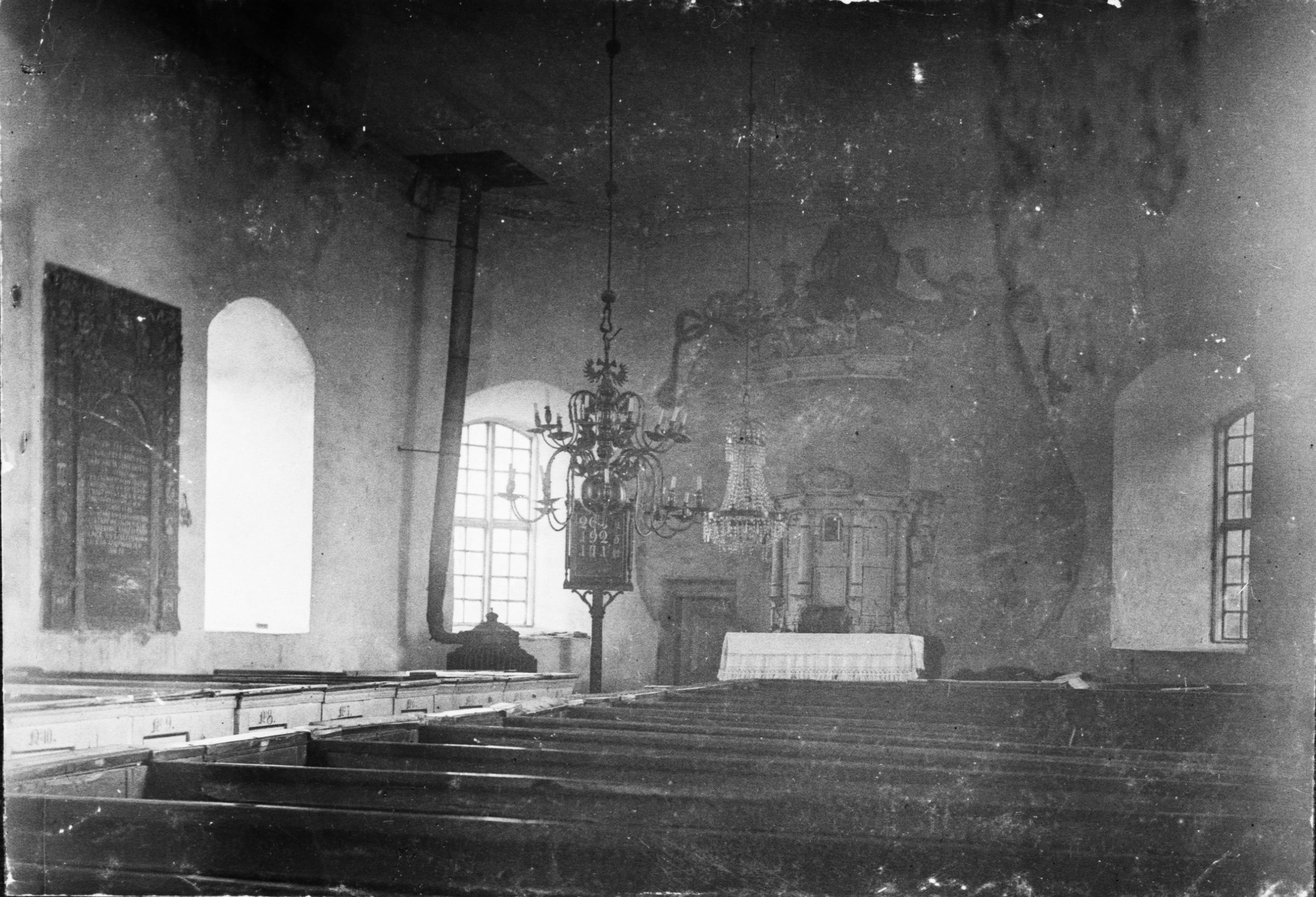 Sanfrid Welin, Locketorps gamla kyrka