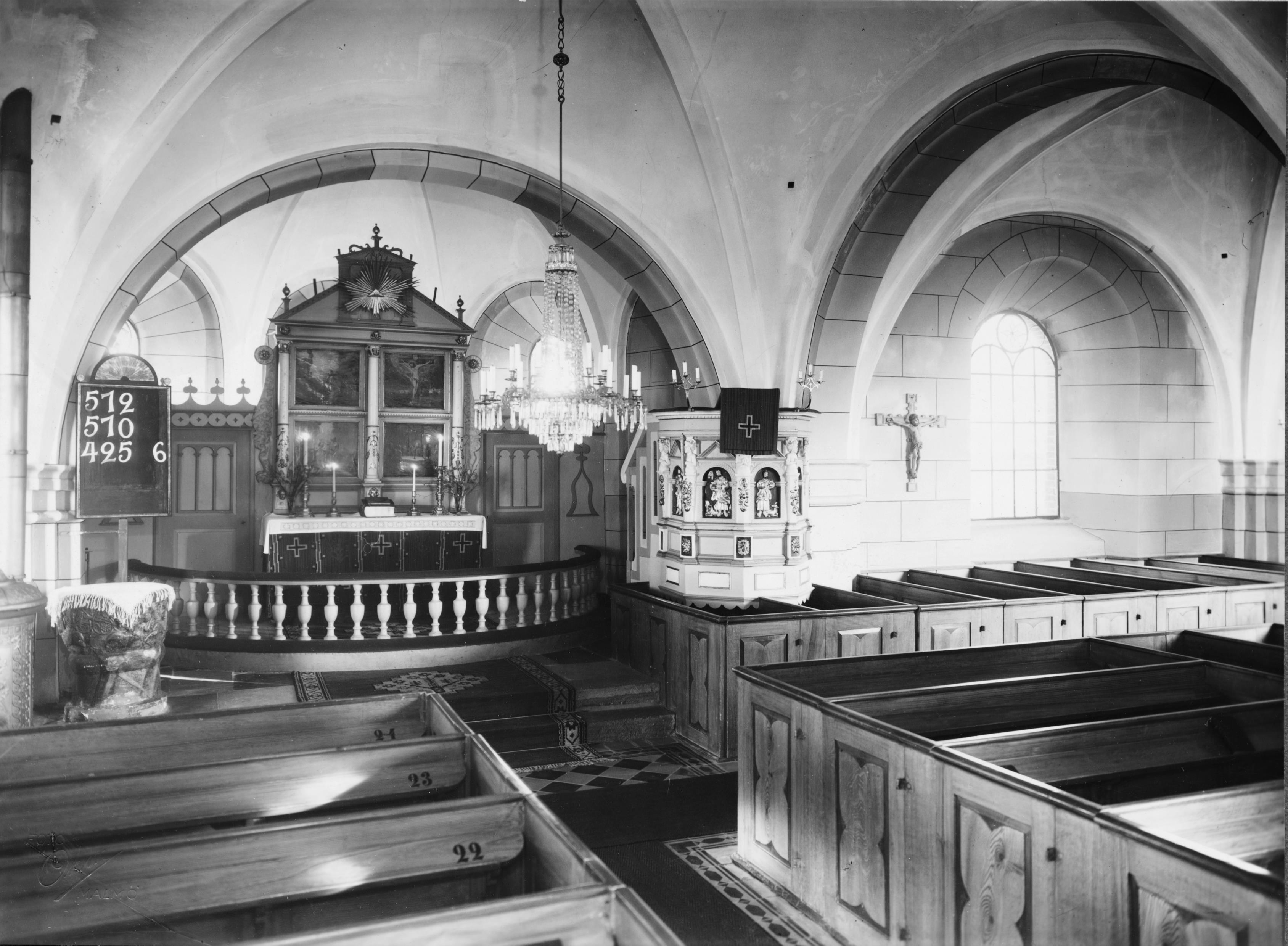 Otto Ohm, Glostorps kyrka