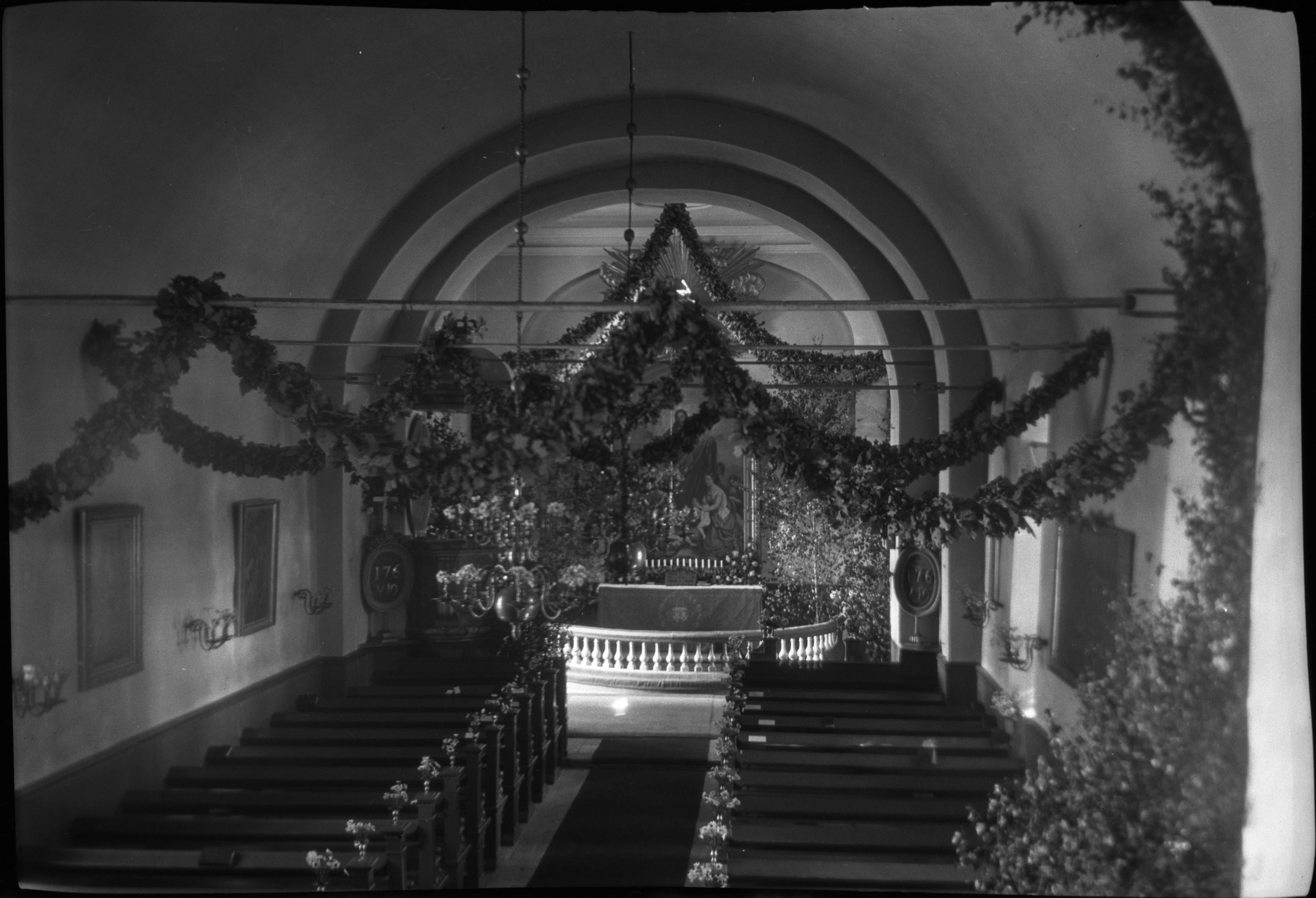 Berit Wallenberg, Lovö kyrka