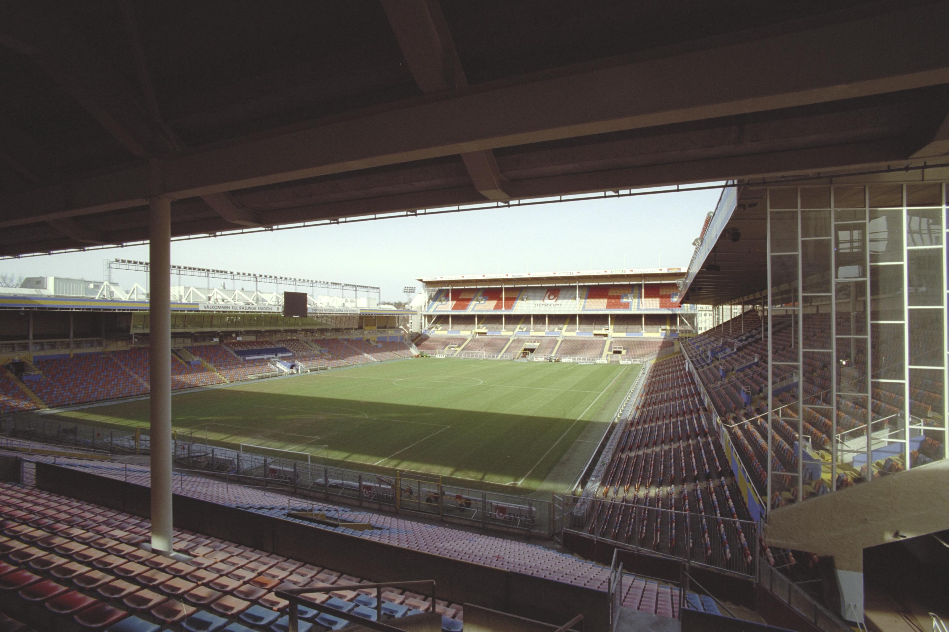 Bengt A Lundberg, Råsunda Fotbollsstadion