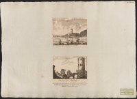 Stegeborgs slottsruin mot öster