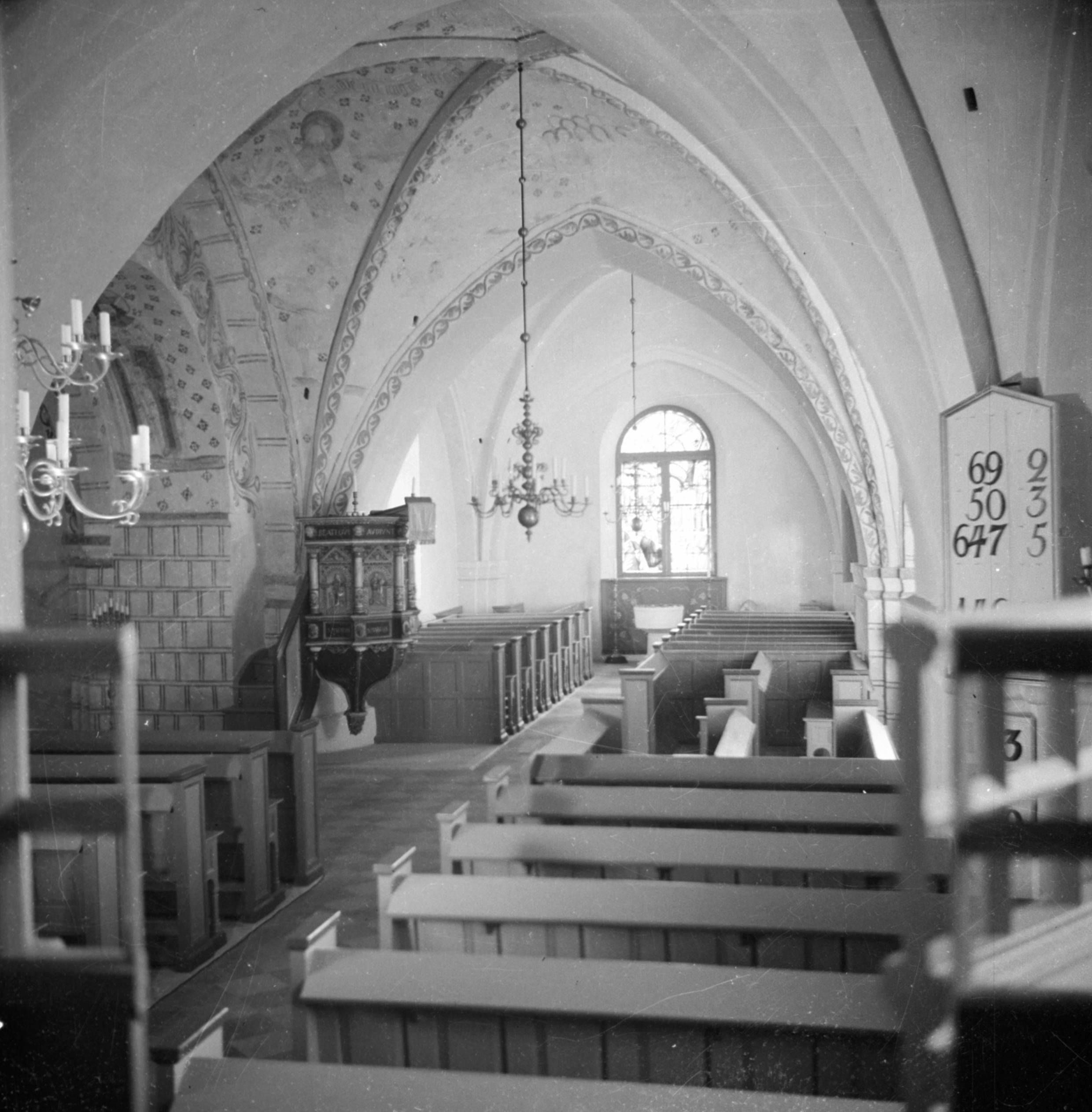 Osvald Owald, Skivarp, Sankt Laurentius kyrka