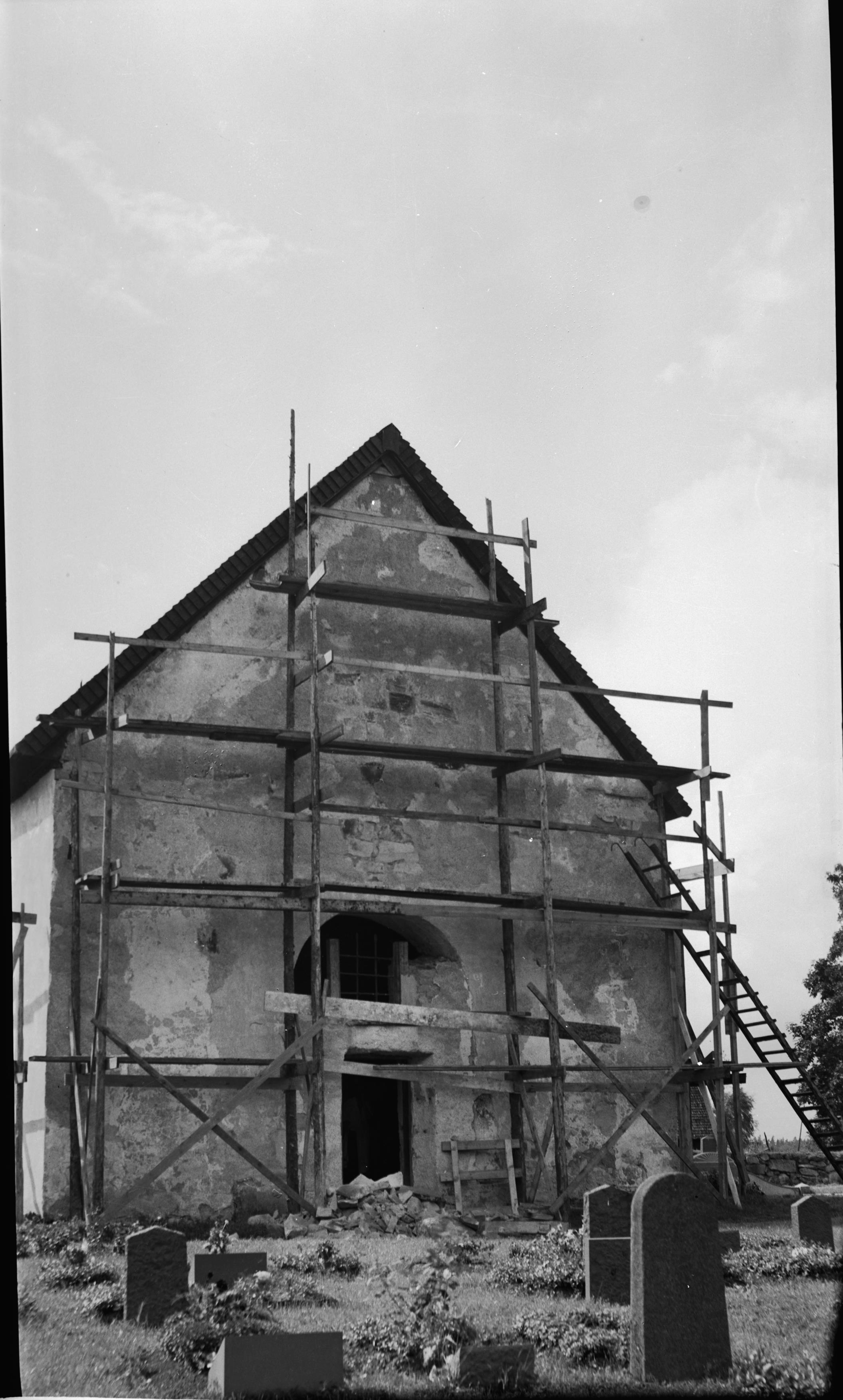 Iwar Anderson, Dädesjö gamla kyrka