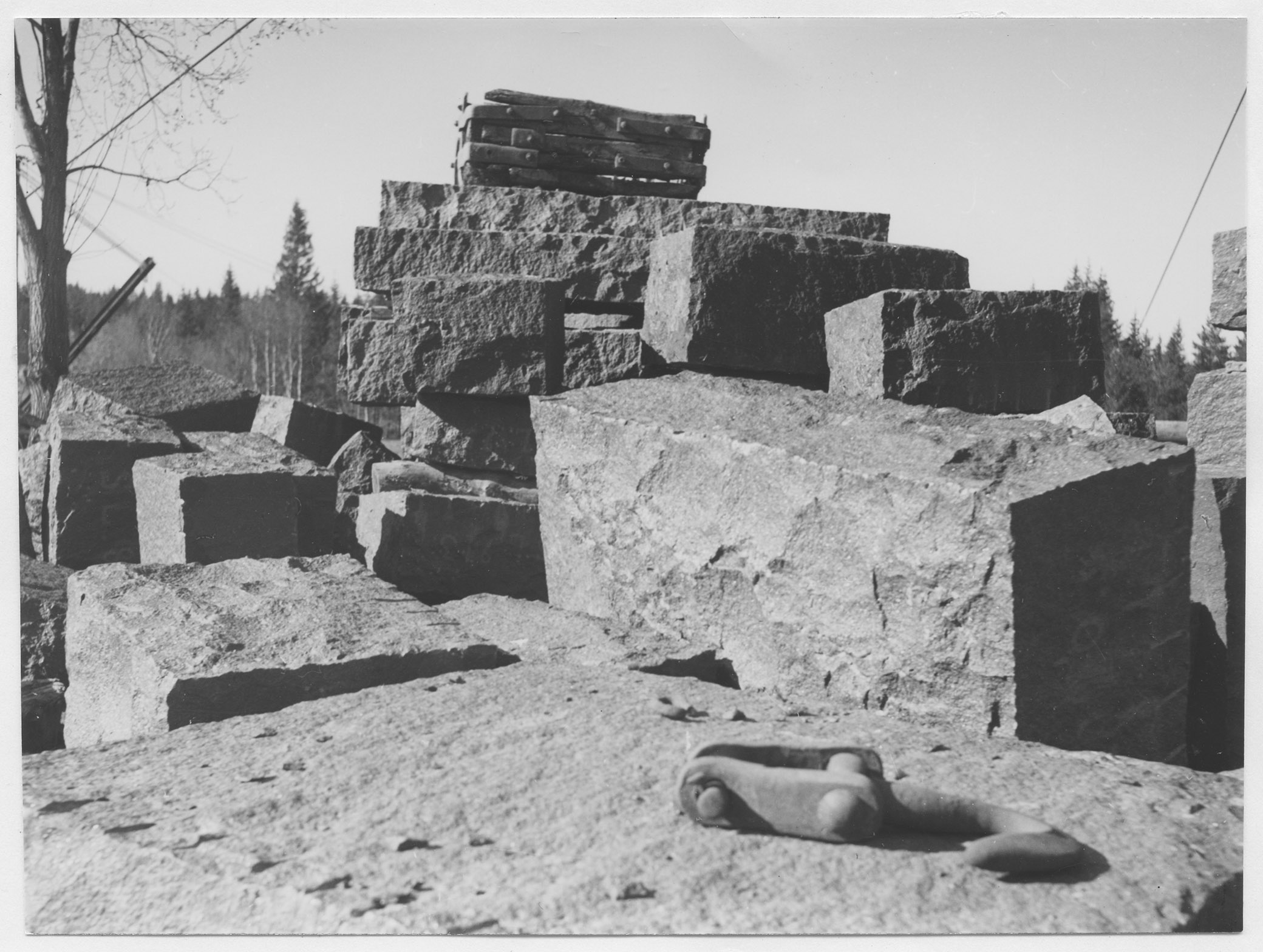 Mårten Sjöbeck, Såganäs stenbrott