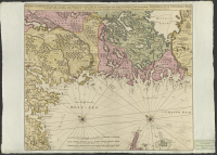 De kust van Noorweegen of 't land van noord oosten.van de Langesond tot Gottenborg vertoonende Frederiks stad, Frederiks Hall en de Swynsond int groot