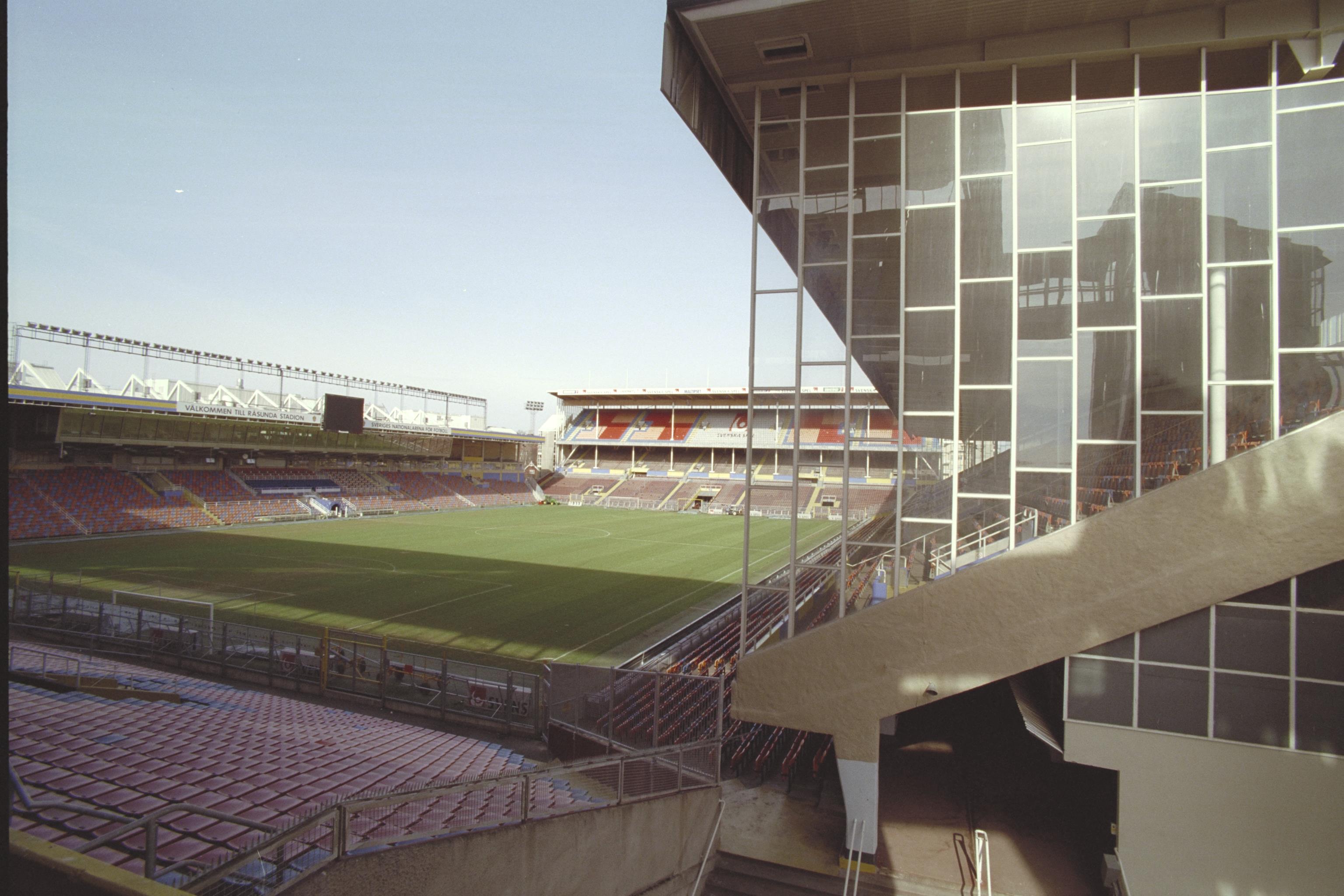 Bengt A Lundberg, Råsunda Fotbollsstadion