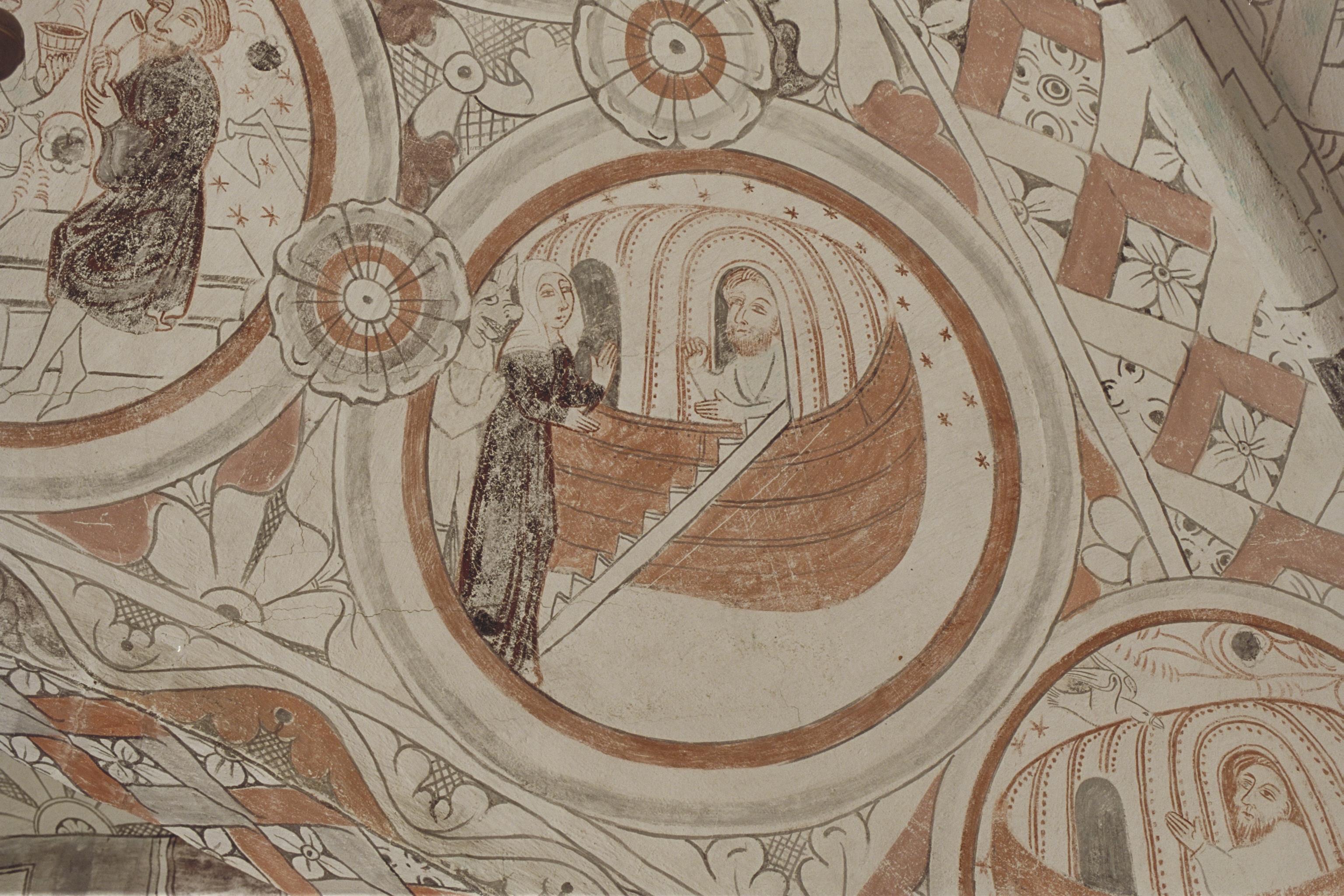 Bengt A Lundberg, Risinge gamla kyrka (Sankta Maria kyrka)