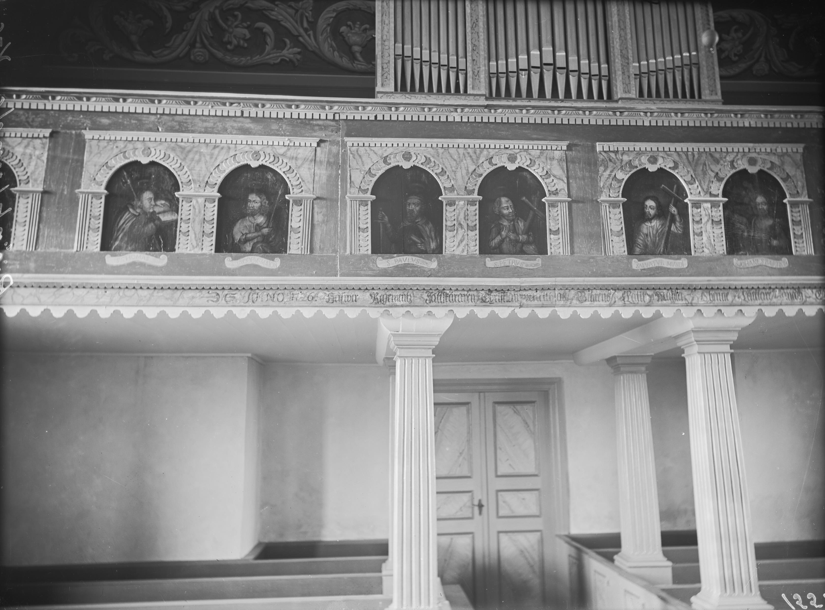 Axel Forssén, Härlunda, Bjärklunda kyrka