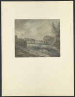 Stora grenen af Elfkarleby fall ifrån kronsågen.