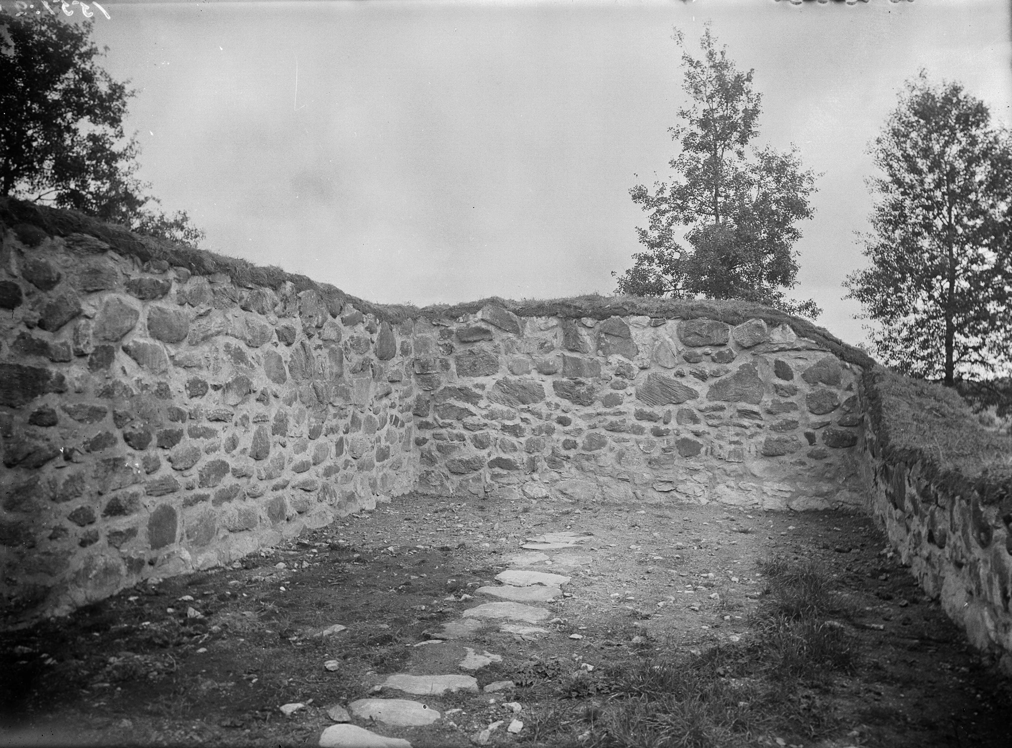 Axel Forssén, Norra Säms kyrkoruin