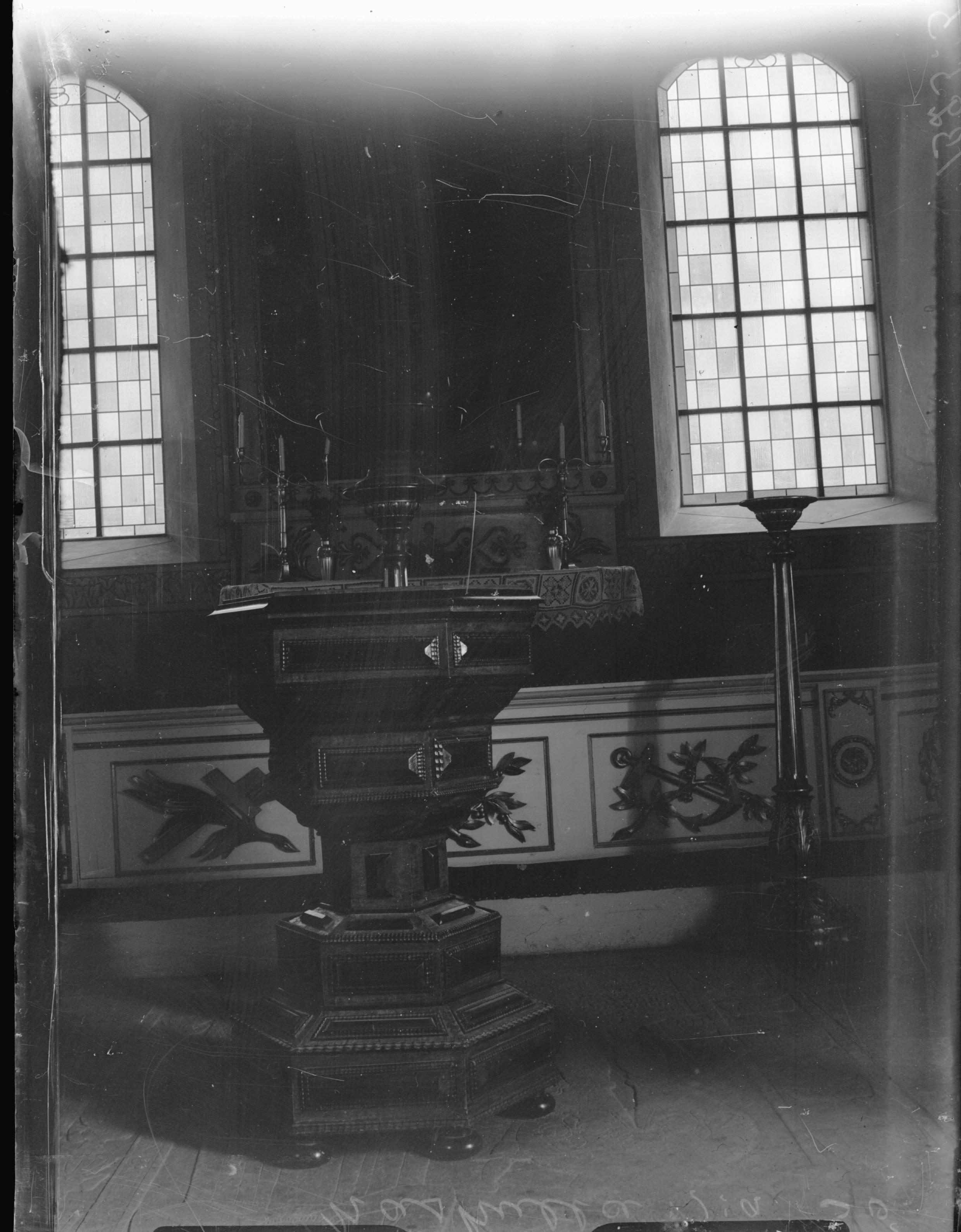 Bertil Waldén, Näshulta kyrka