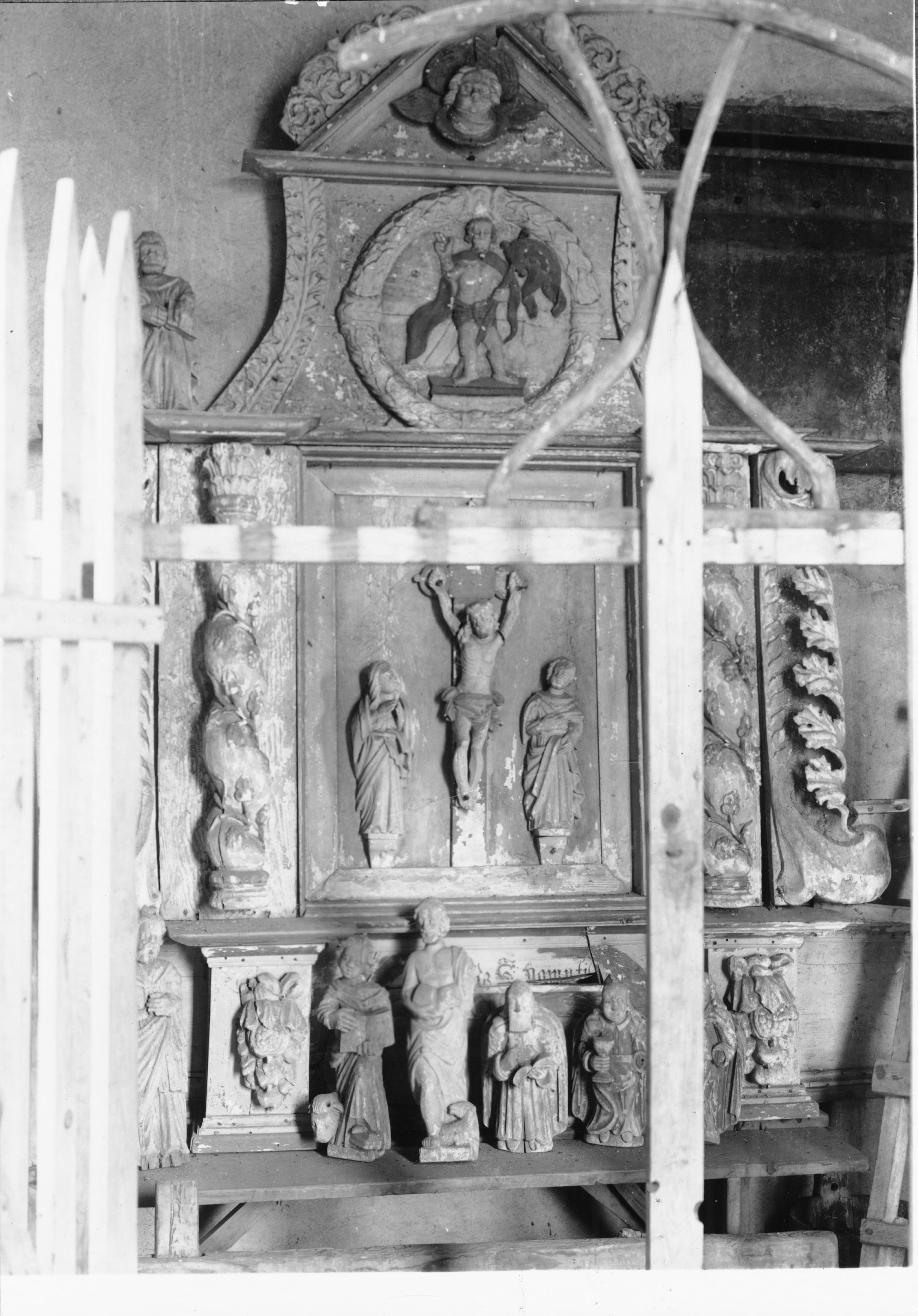 Ludvig Ericson, Friggeråkers kyrkoruin