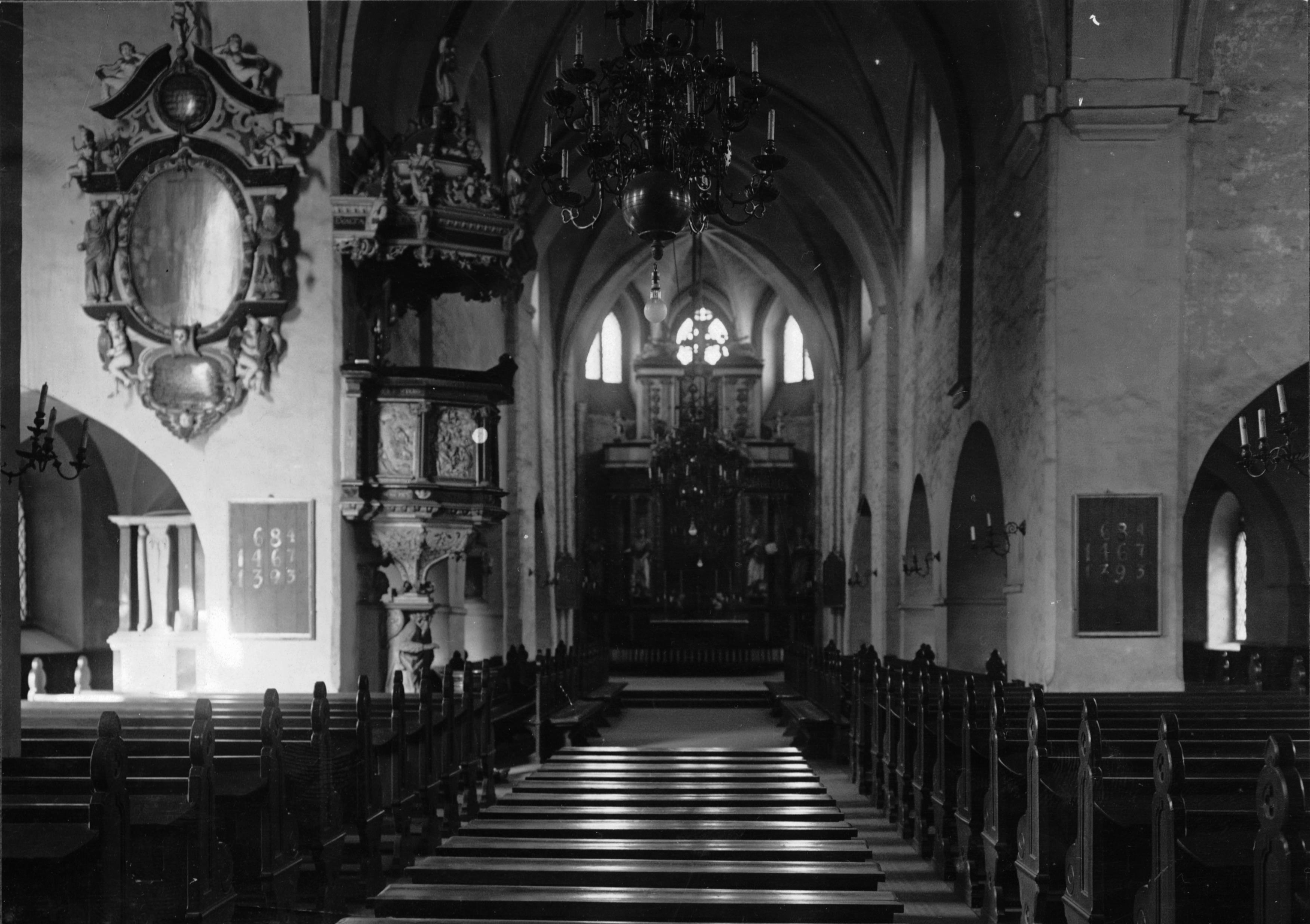 Gustav Heurlin, Sankta Maria kyrka