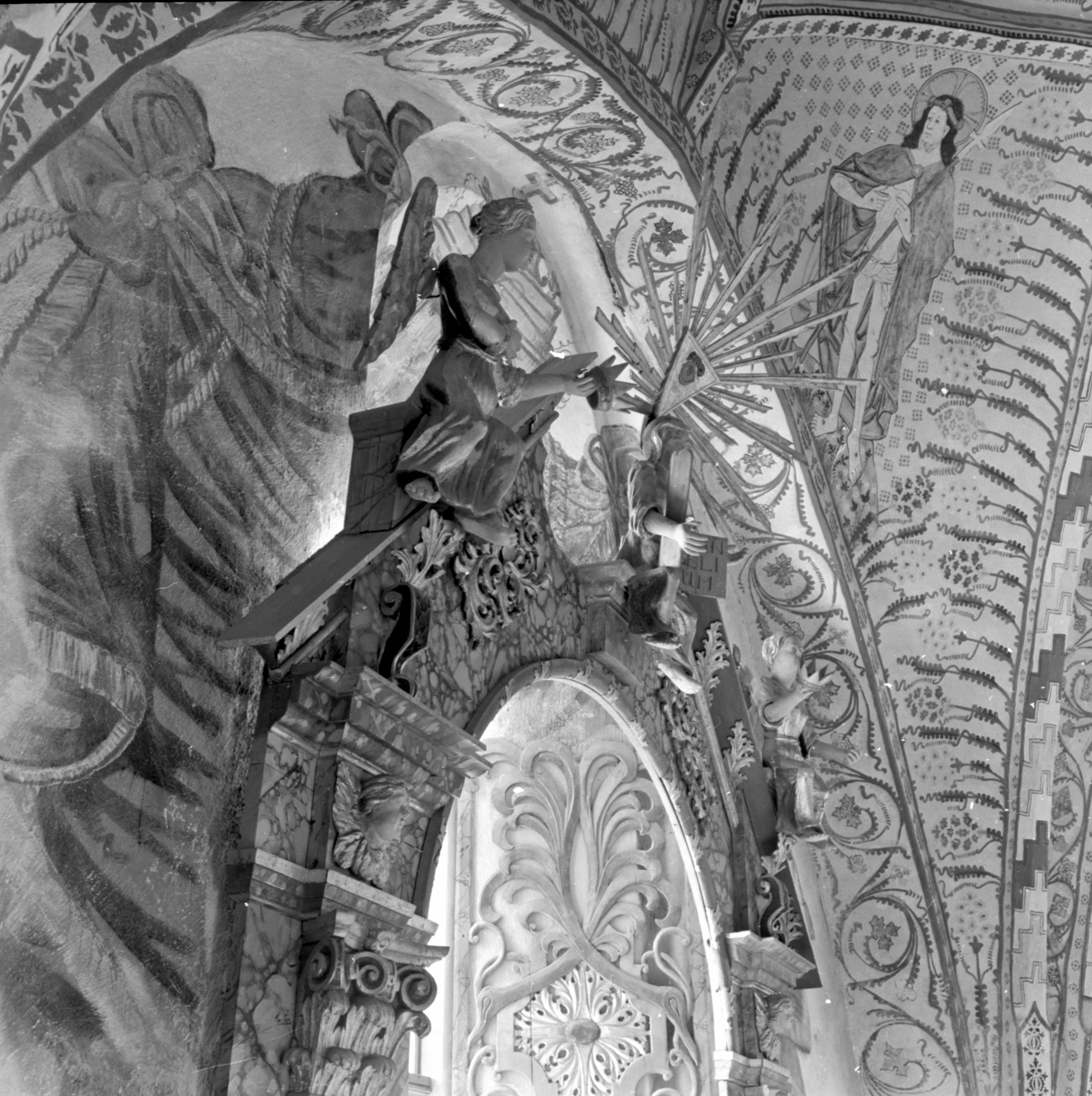 Iwar Anderson, Enånger, gamla kyrkan