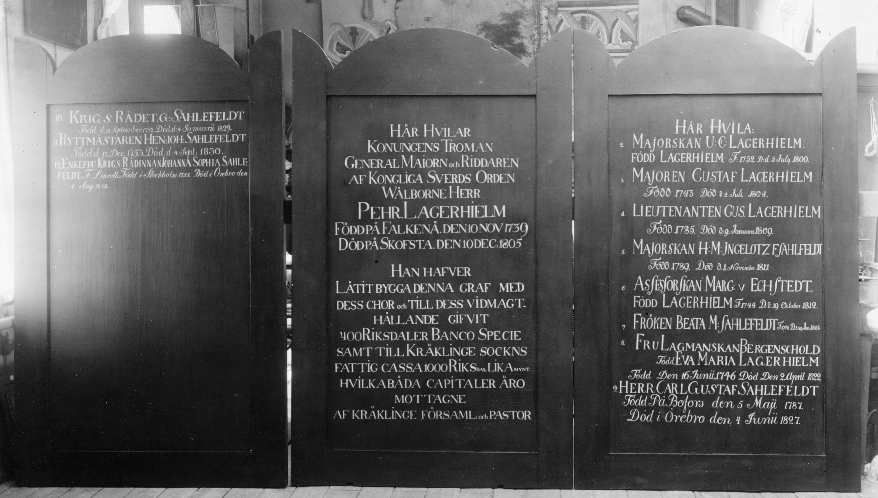 Sven Sundbaum, Kräcklinge kyrka