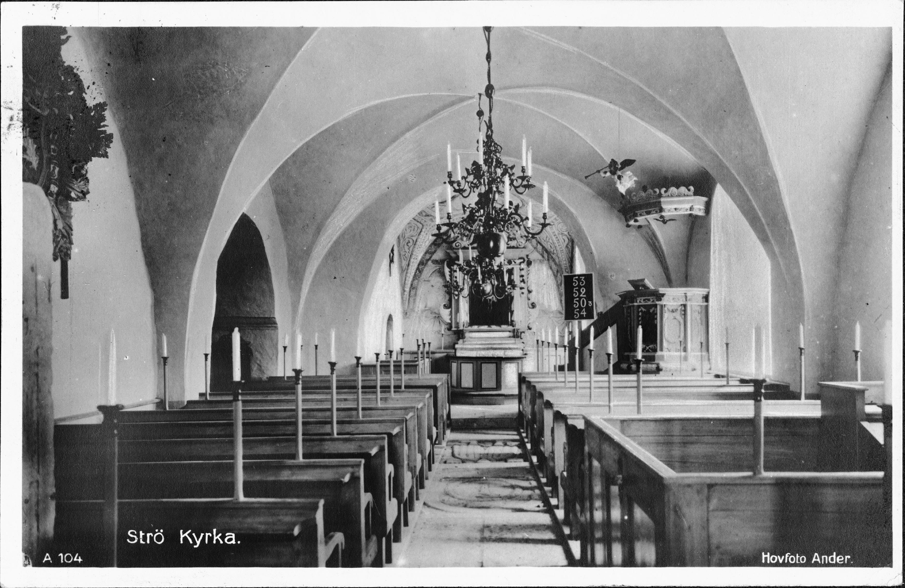 G. S. Ander, Strö kyrka