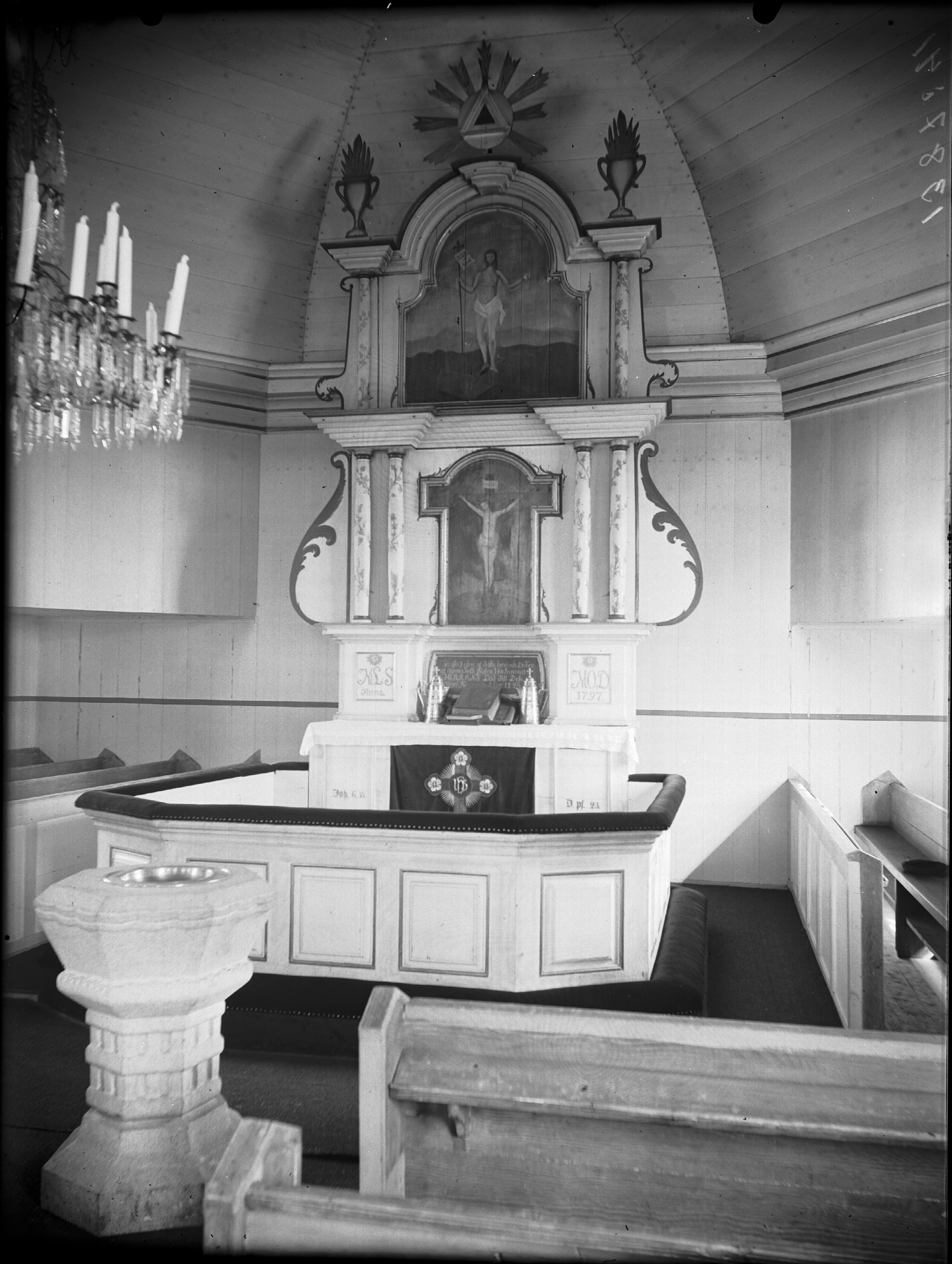 Axel Forssén, Klädesholmens kyrka.