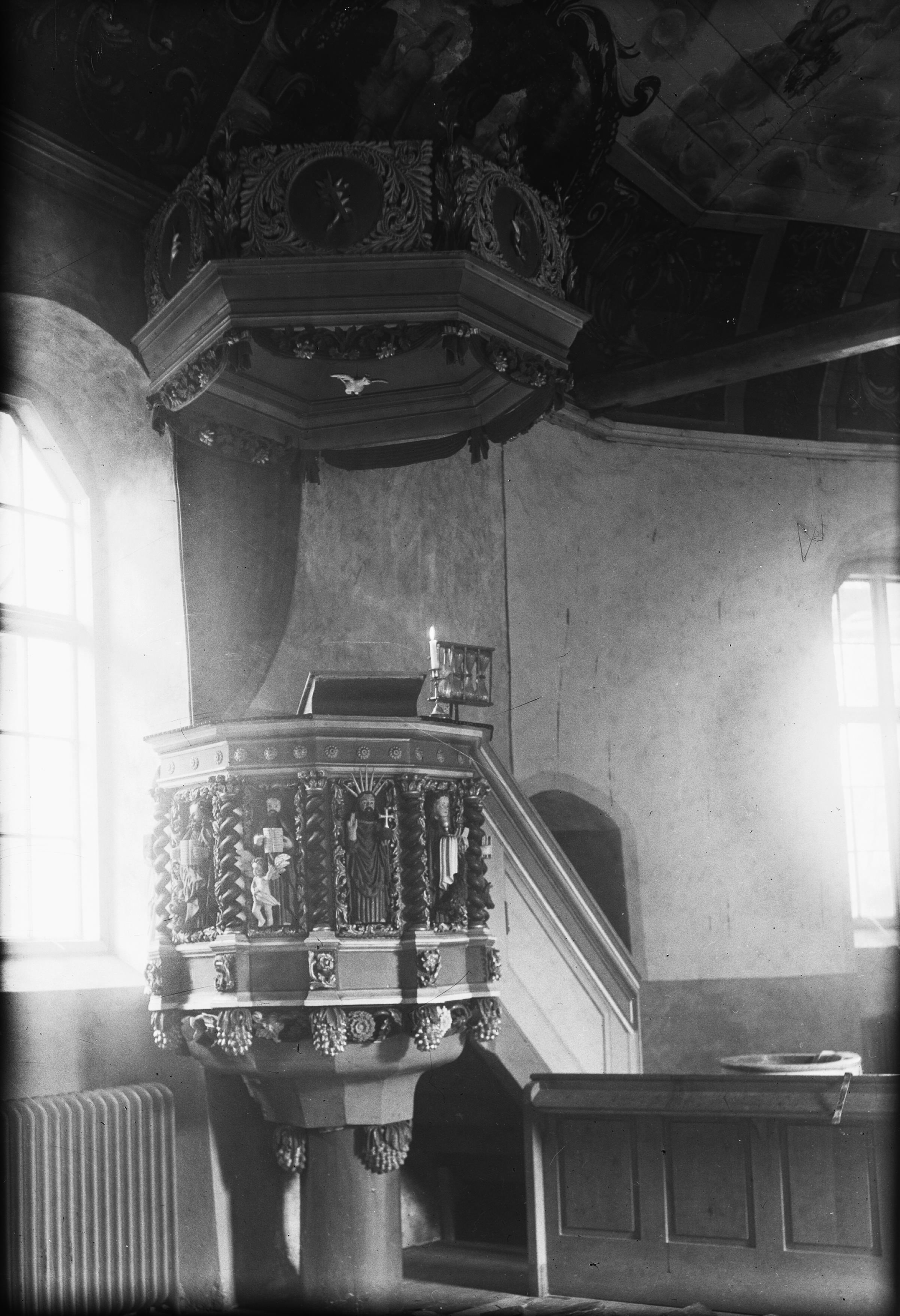 Olle Hellström, Rommele kyrka