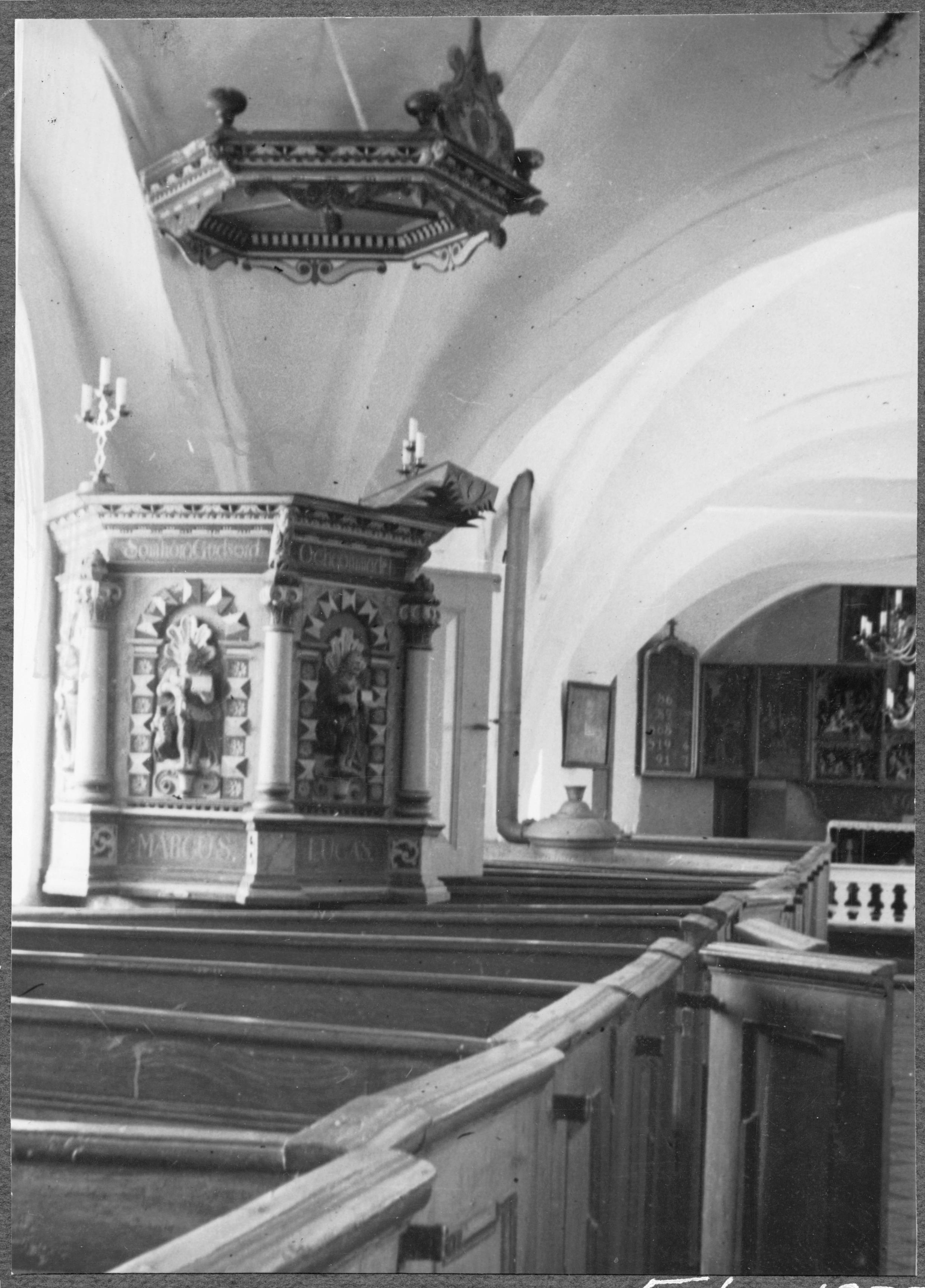Osvald Owald, Västra Ingelstads kyrka