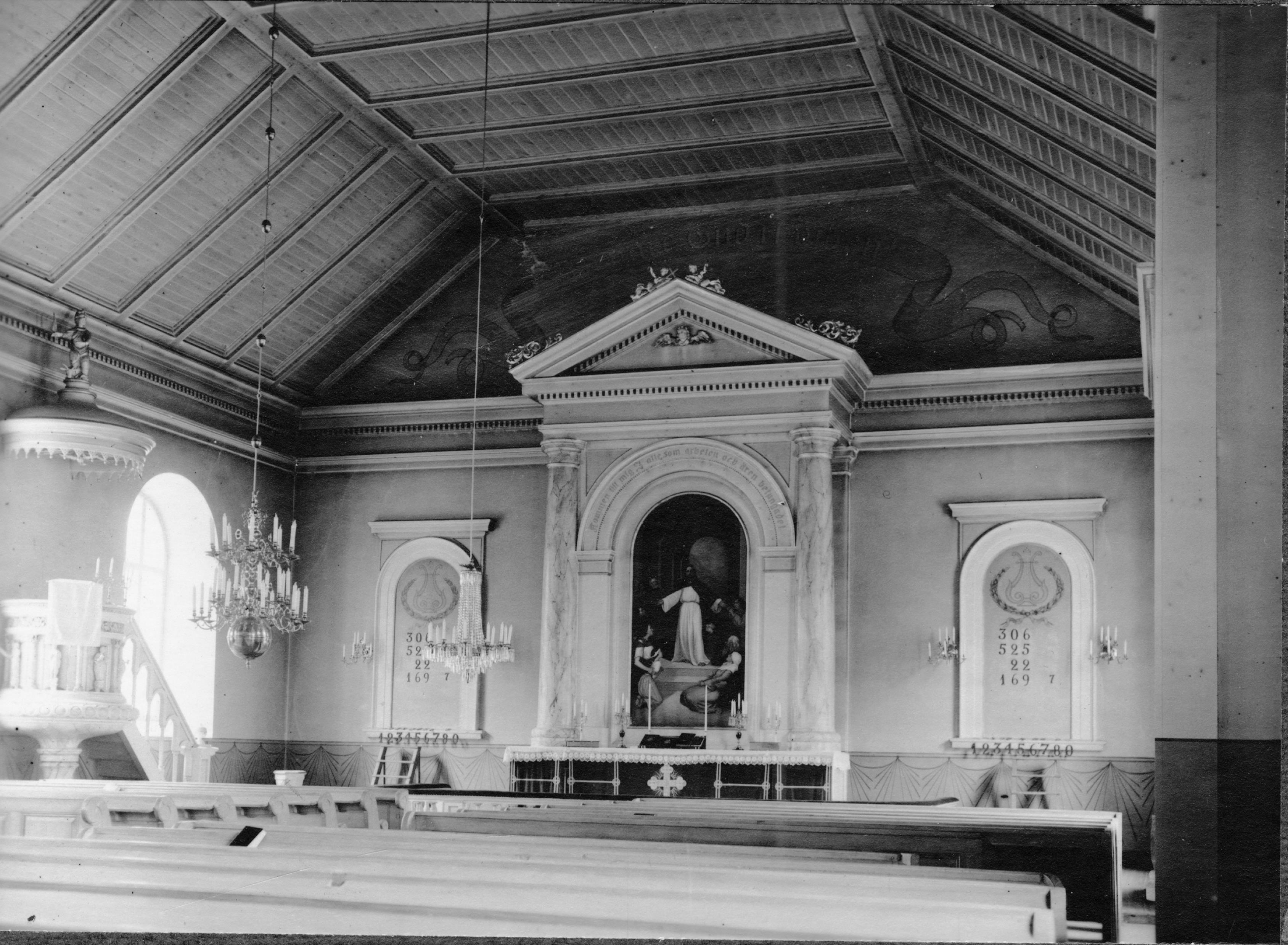 Adolf Niklasson, Hangelösa kyrka