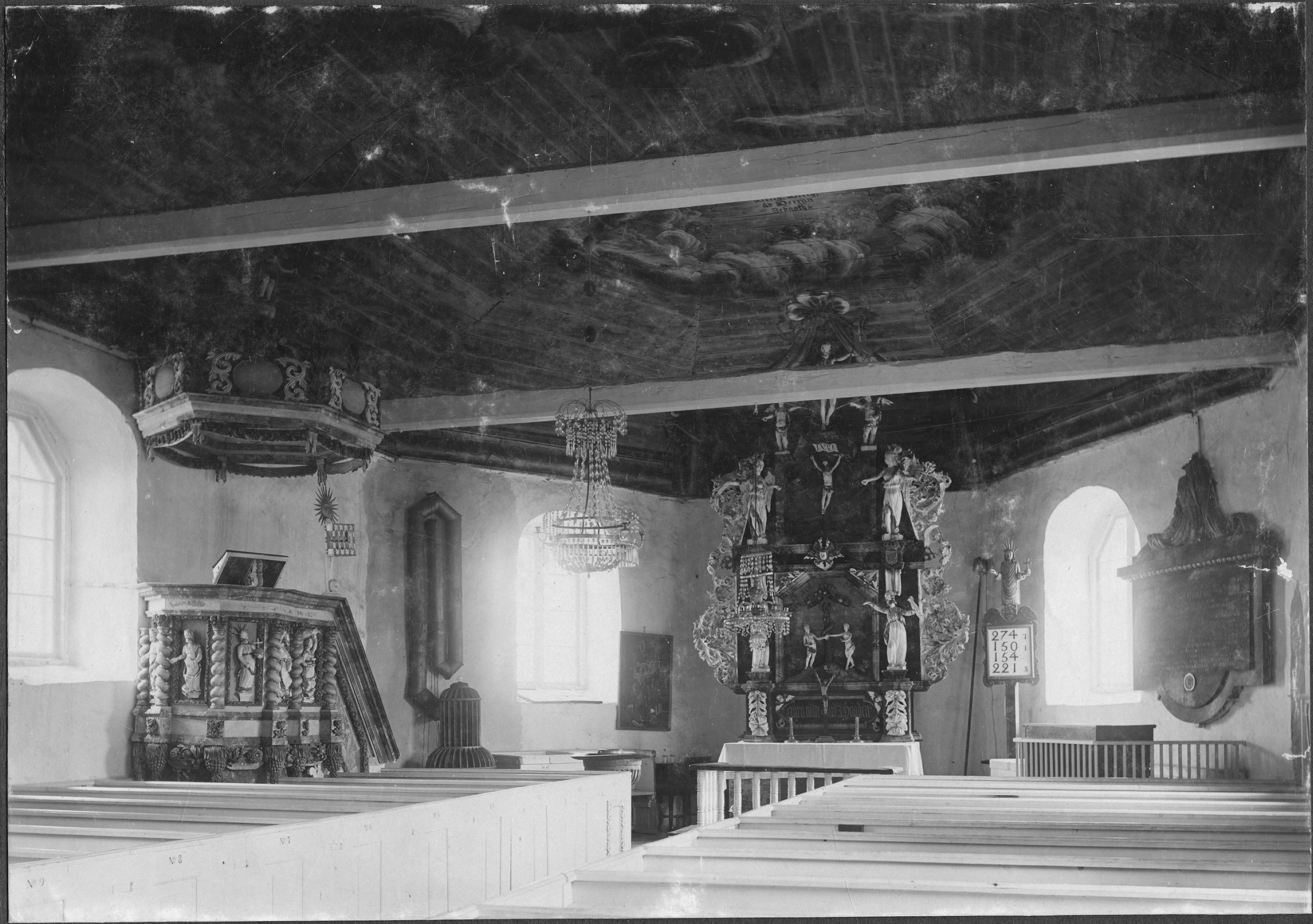 Sanfrid Welin, Åsbräcka kyrka