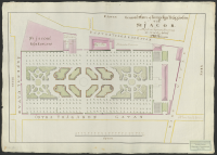 General Plan af Kongeliga Trägården vid St Jacob.