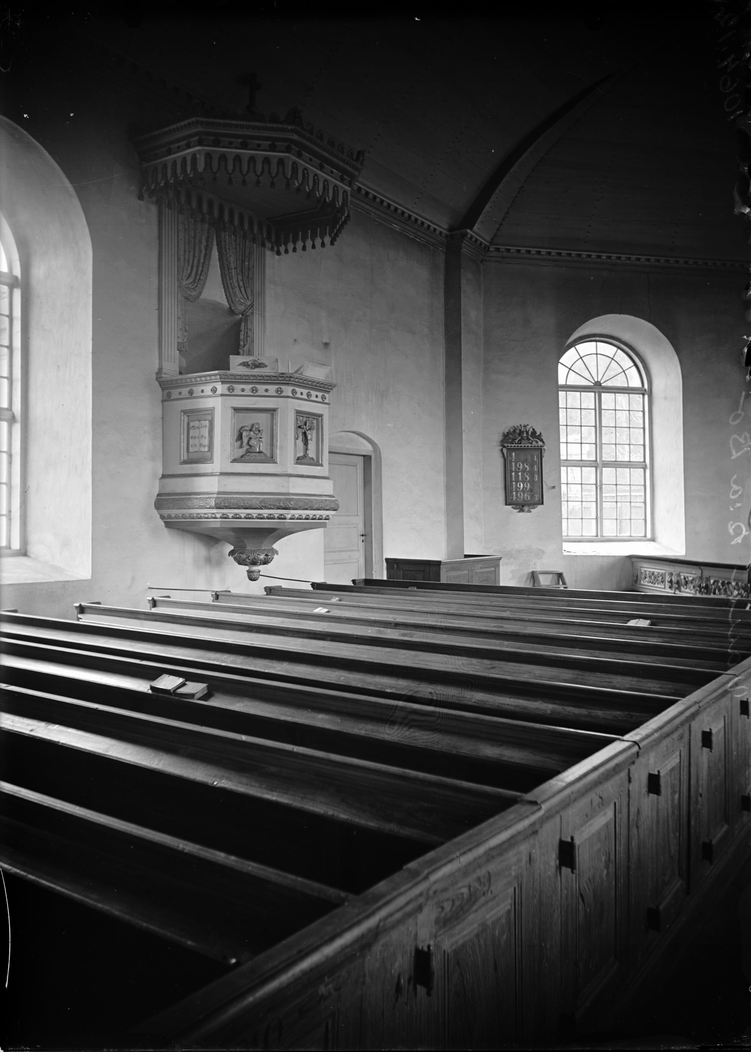 Axel Forssén, Valla kyrka