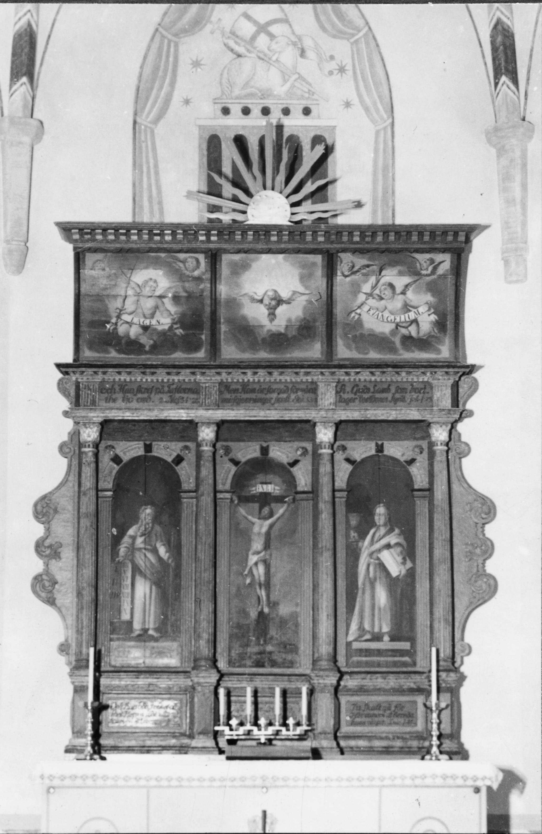 Iwar Anderson, Ljungs gamla kyrka