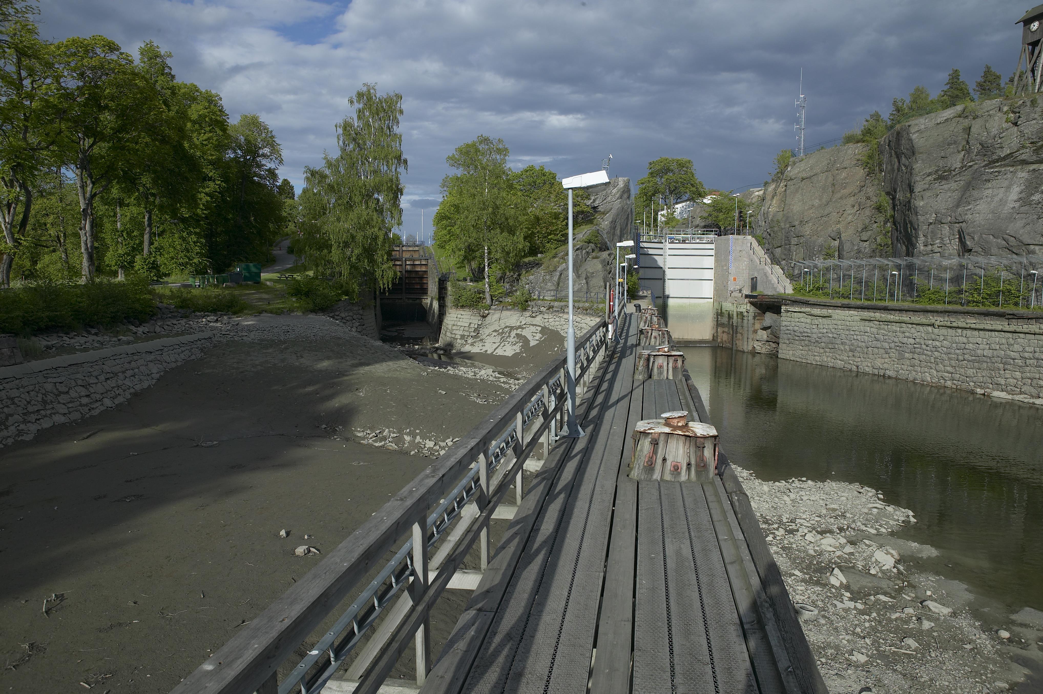 Bengt A Lundberg, Trollhätte kanal