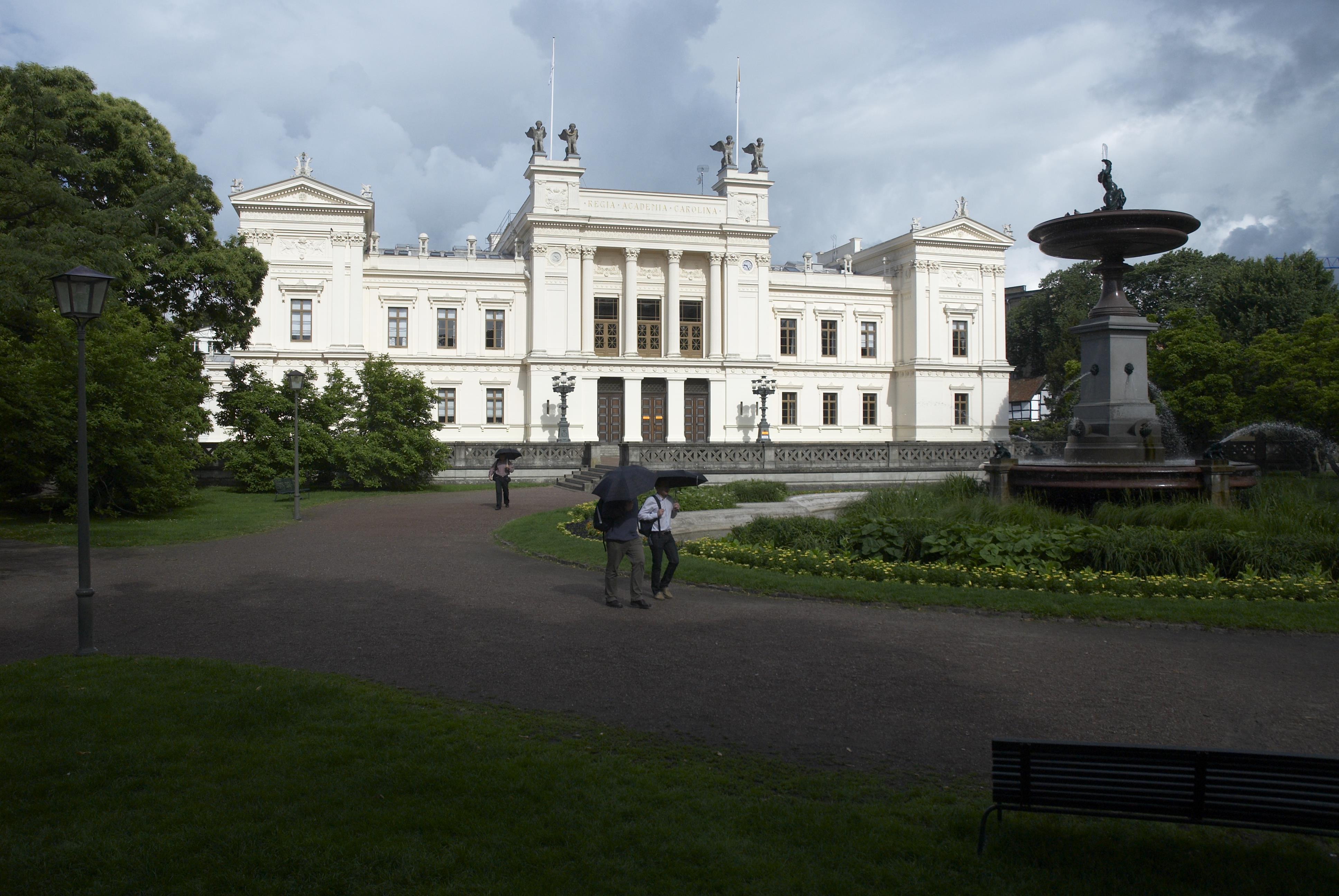 Bengt A Lundberg, Universitetshuset i Lund