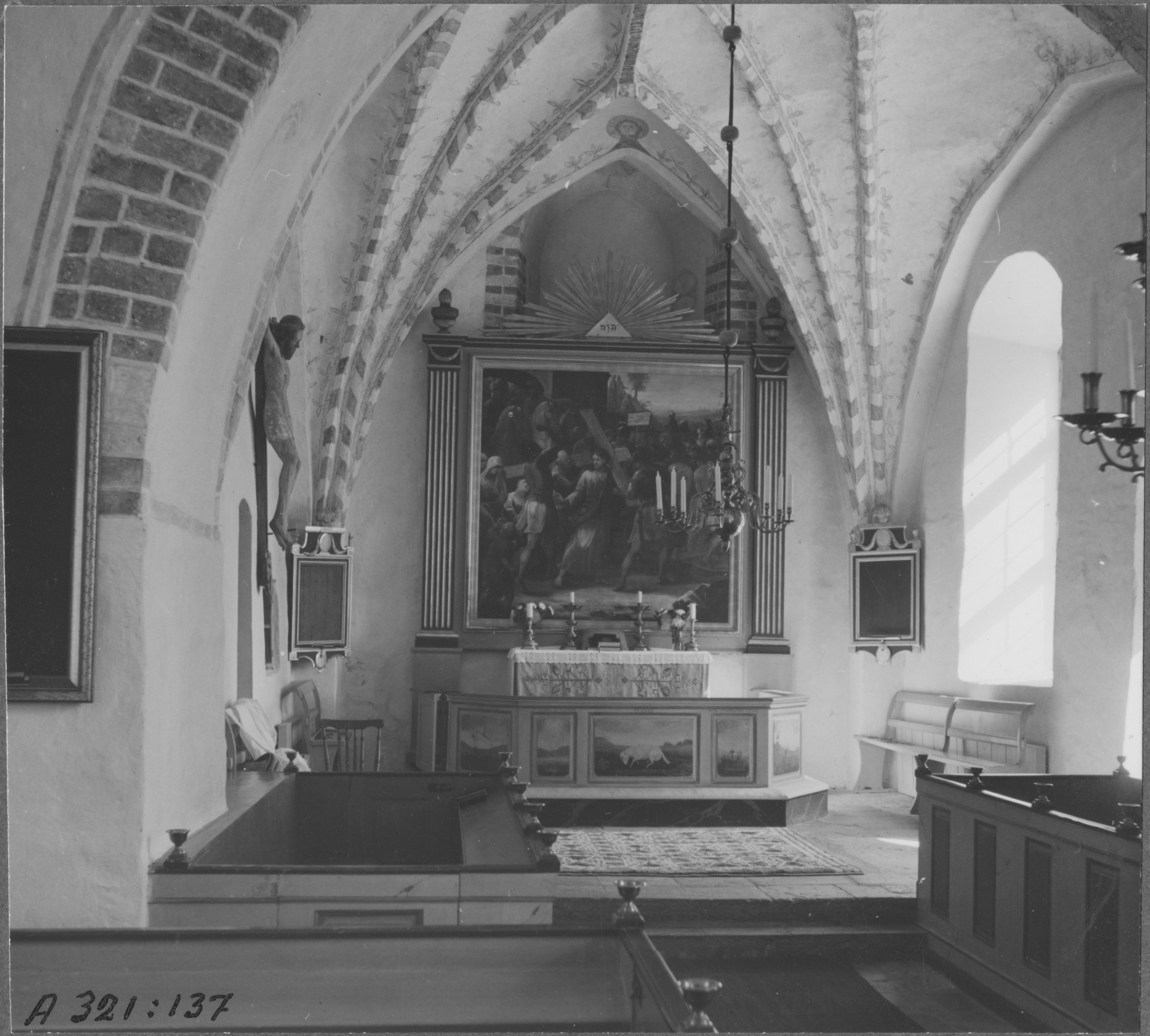 Åke Nisbeth, Tingstads kyrka
