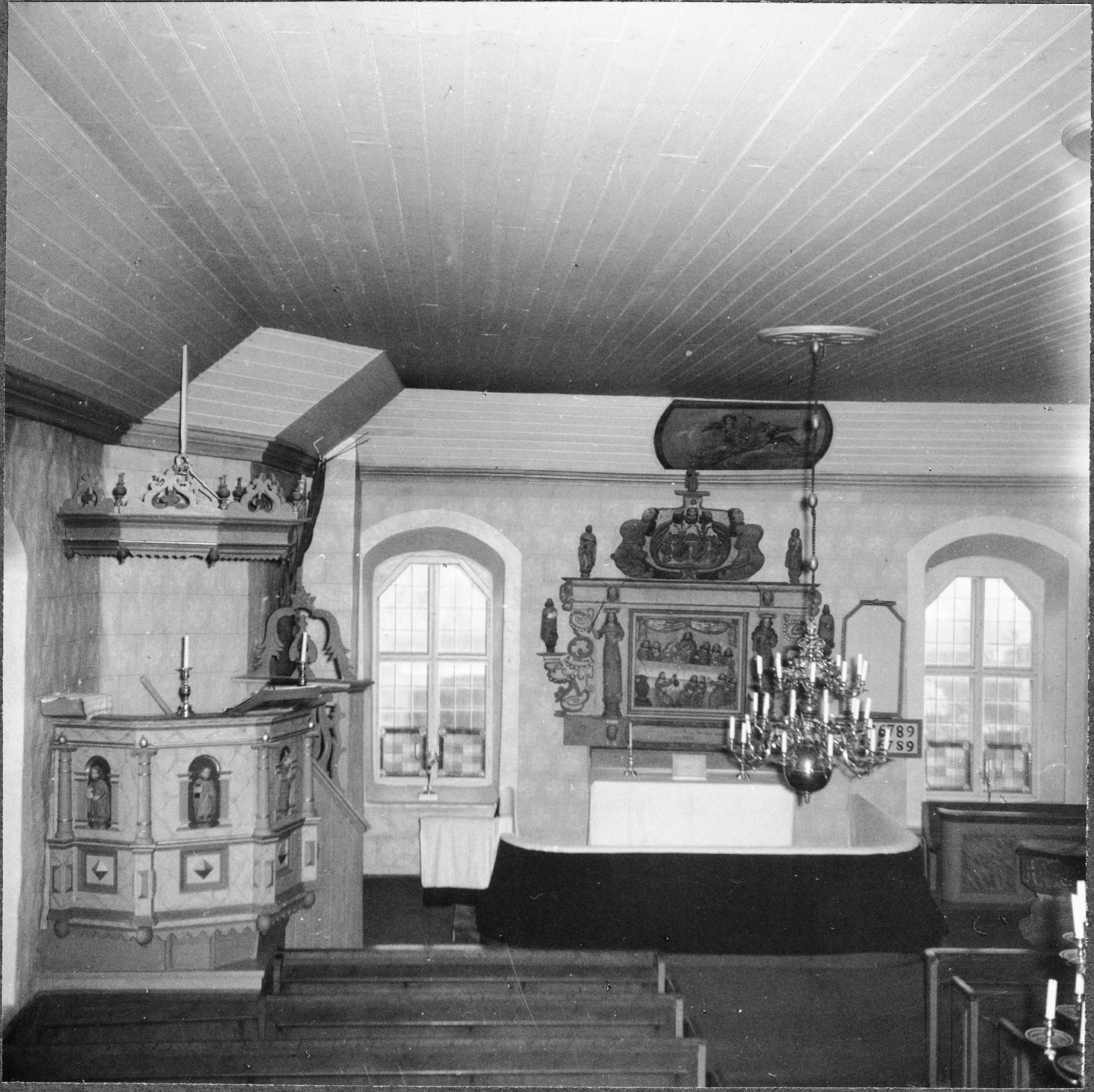 Olle Hellström, Laske-Vedums kyrka