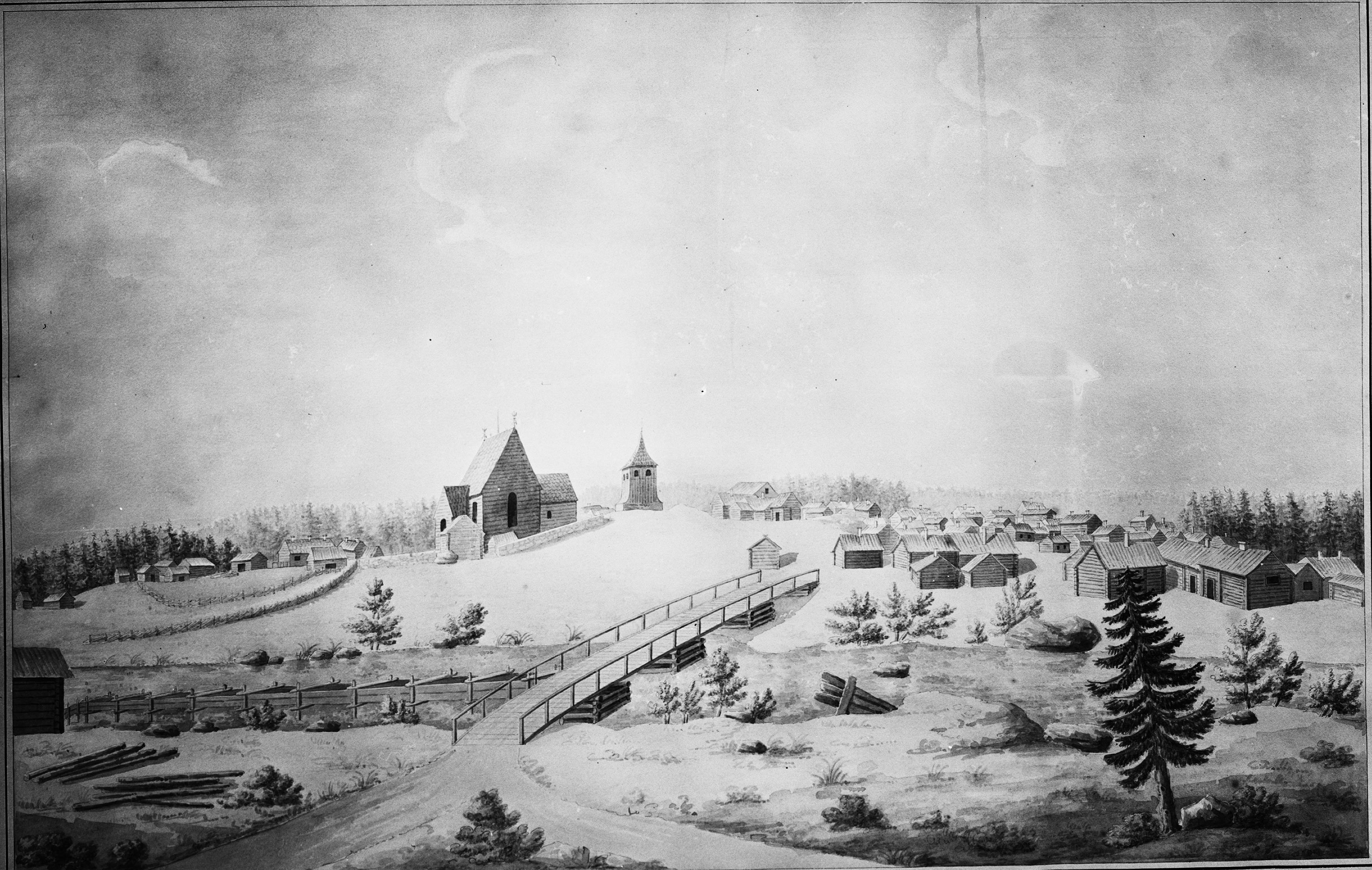Nils Lagergren, Lövångers kyrka (Sankta Anna kyrka)